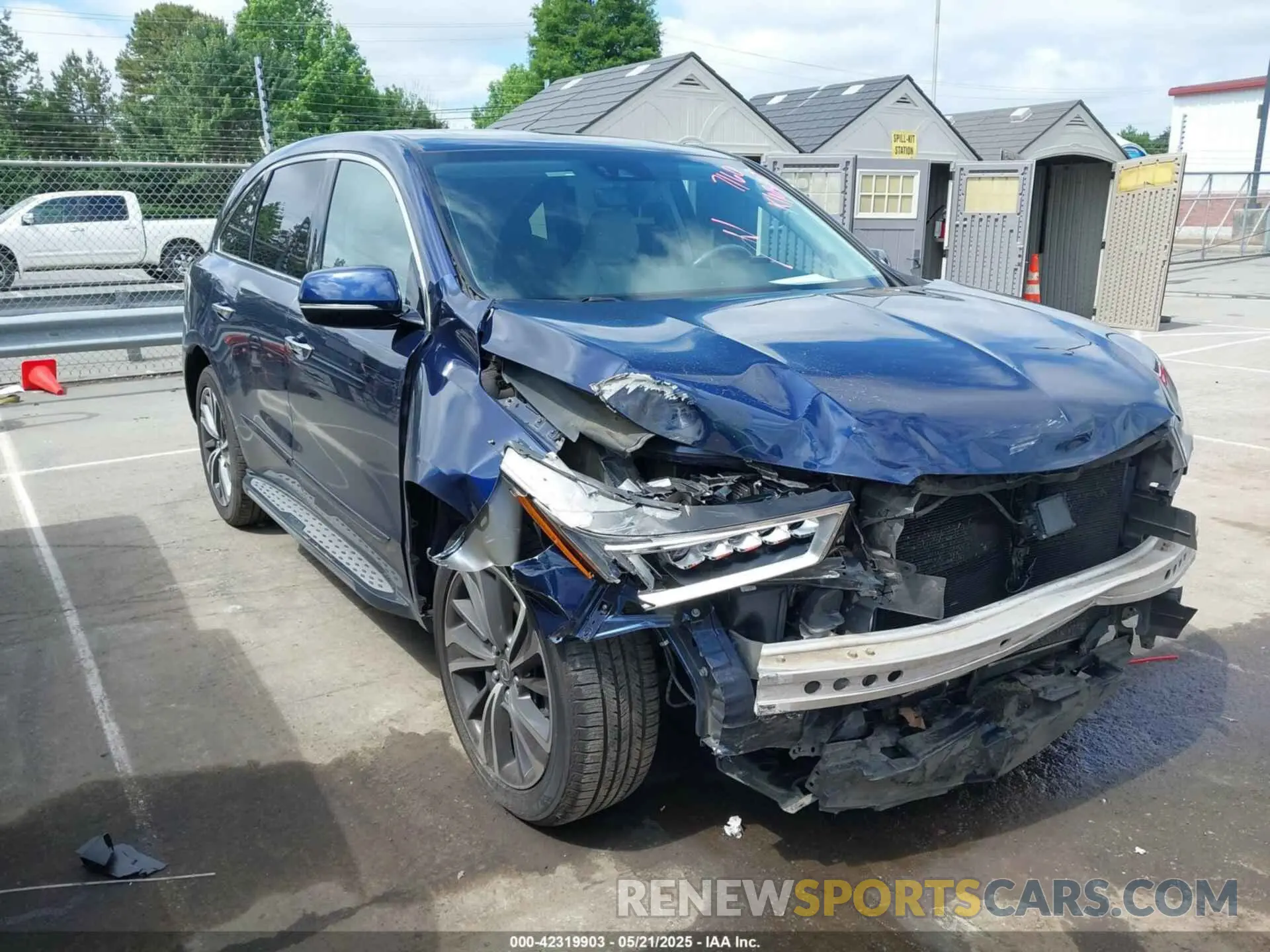 1 Фотография поврежденного автомобиля 5J8YD4H57LL007160 ACURA MDX 2020