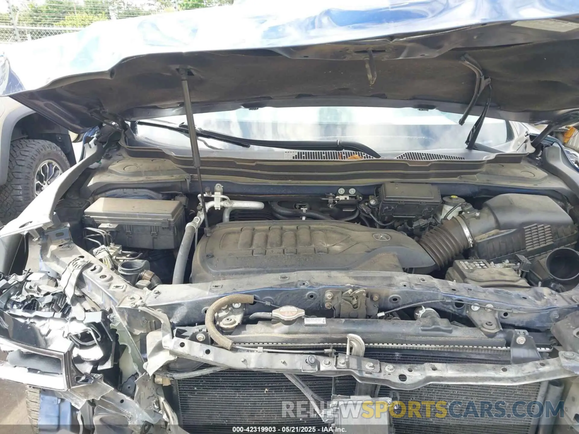 10 Фотография поврежденного автомобиля 5J8YD4H57LL007160 ACURA MDX 2020