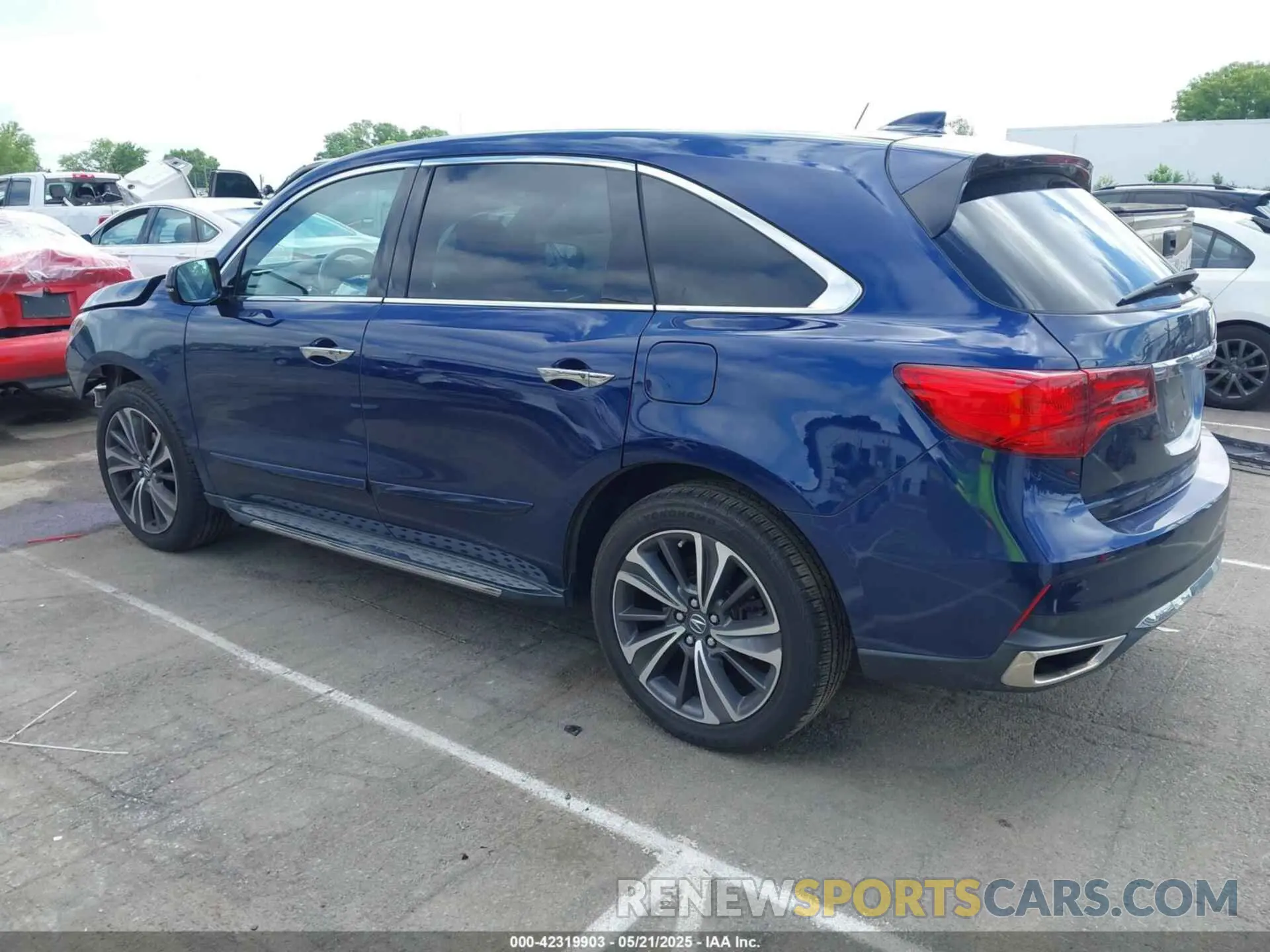 3 Фотография поврежденного автомобиля 5J8YD4H57LL007160 ACURA MDX 2020