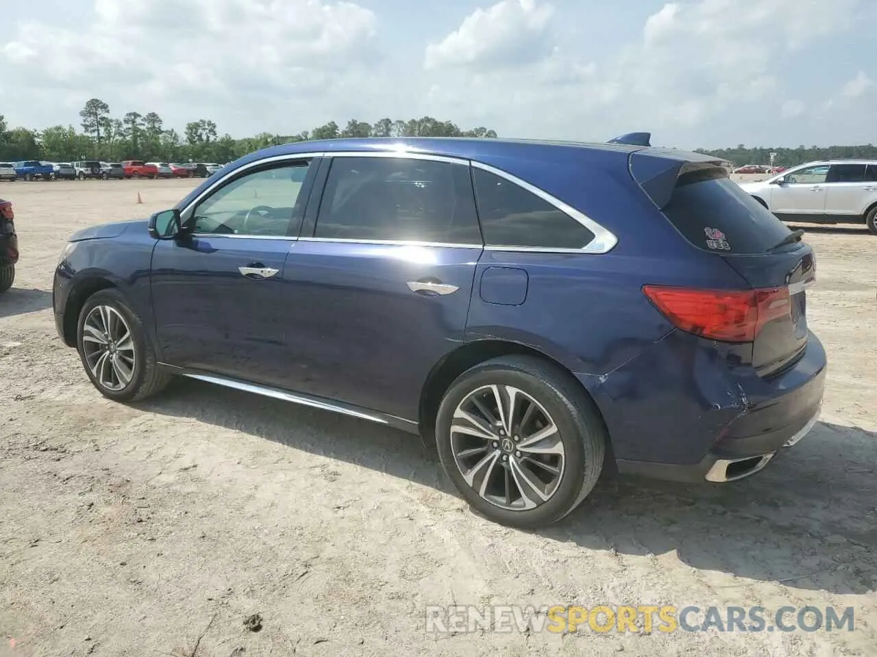 2 Photograph of a damaged car 5J8YD4H57LL017073 ACURA MDX 2020