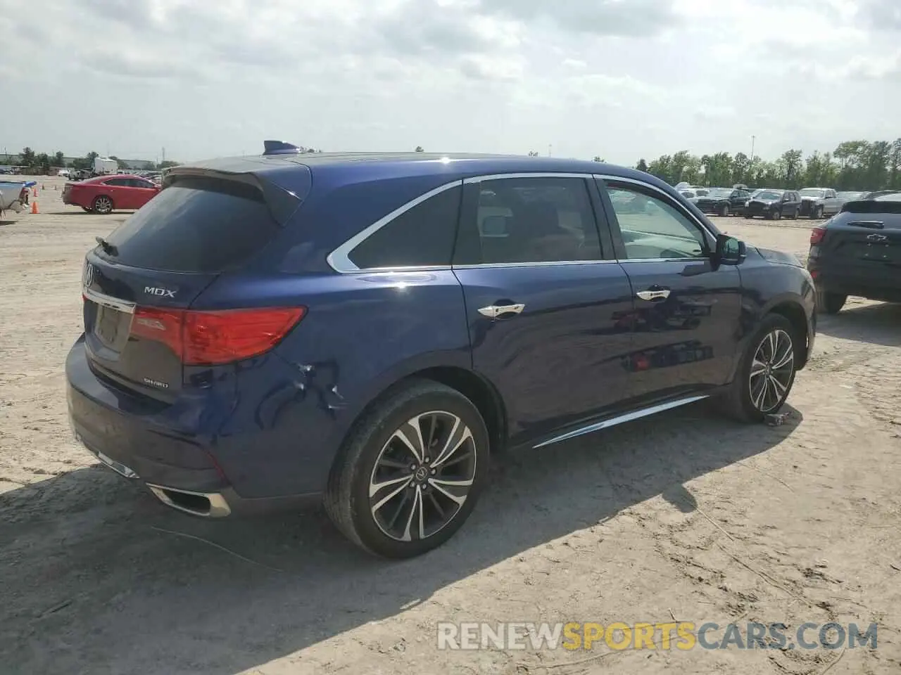 3 Photograph of a damaged car 5J8YD4H57LL017073 ACURA MDX 2020