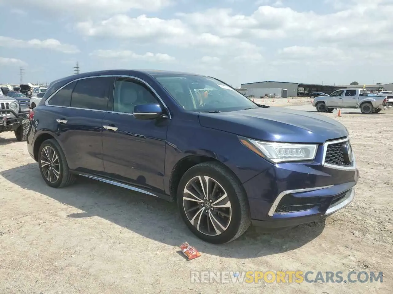 4 Photograph of a damaged car 5J8YD4H57LL017073 ACURA MDX 2020