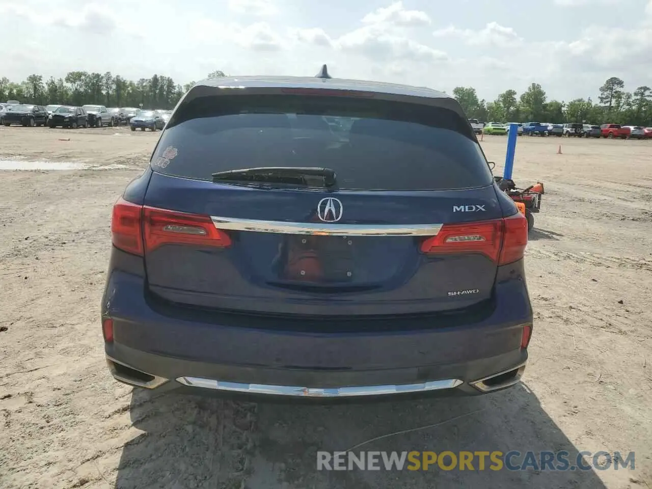 6 Photograph of a damaged car 5J8YD4H57LL017073 ACURA MDX 2020