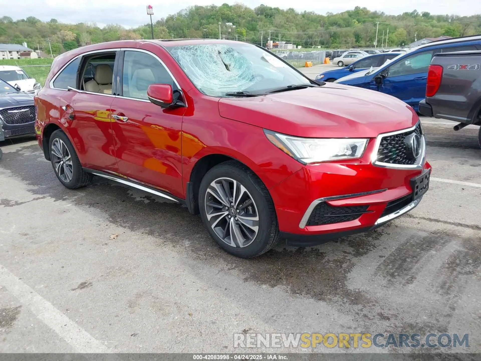 1 Фотография поврежденного автомобиля 5J8YD4H58LL004283 ACURA MDX 2020