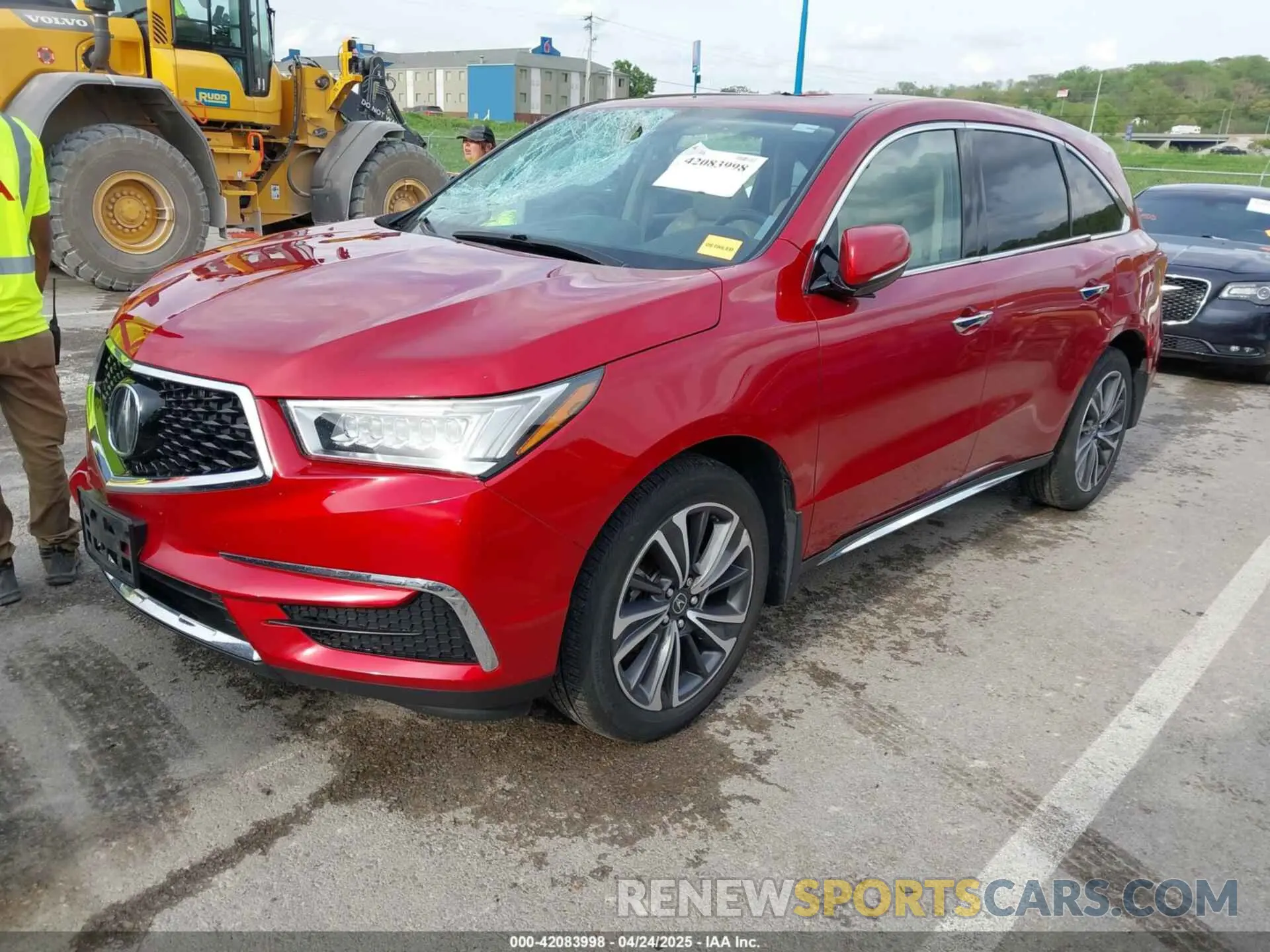 2 Фотография поврежденного автомобиля 5J8YD4H58LL004283 ACURA MDX 2020