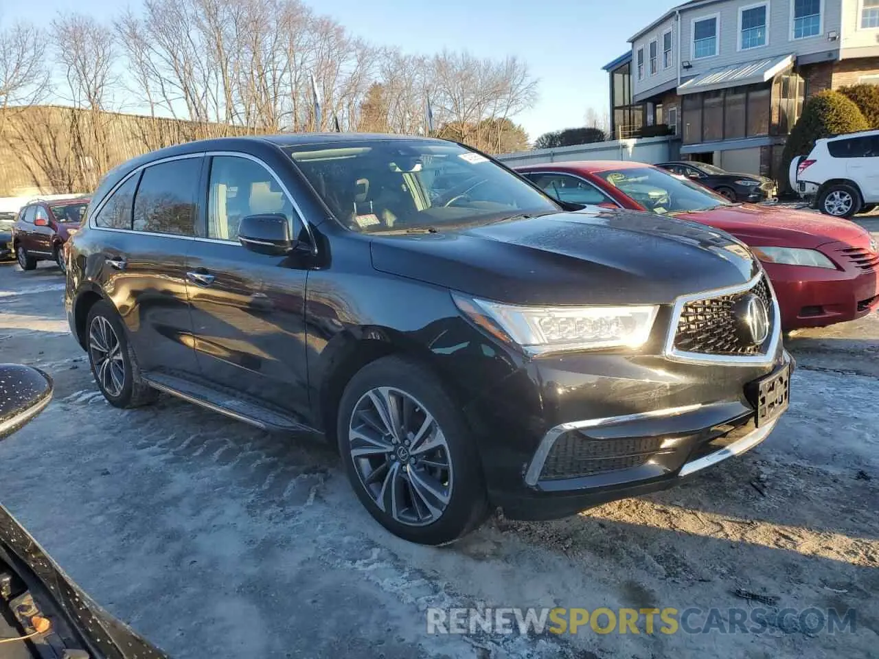 4 Photograph of a damaged car 5J8YD4H58LL019236 ACURA MDX 2020