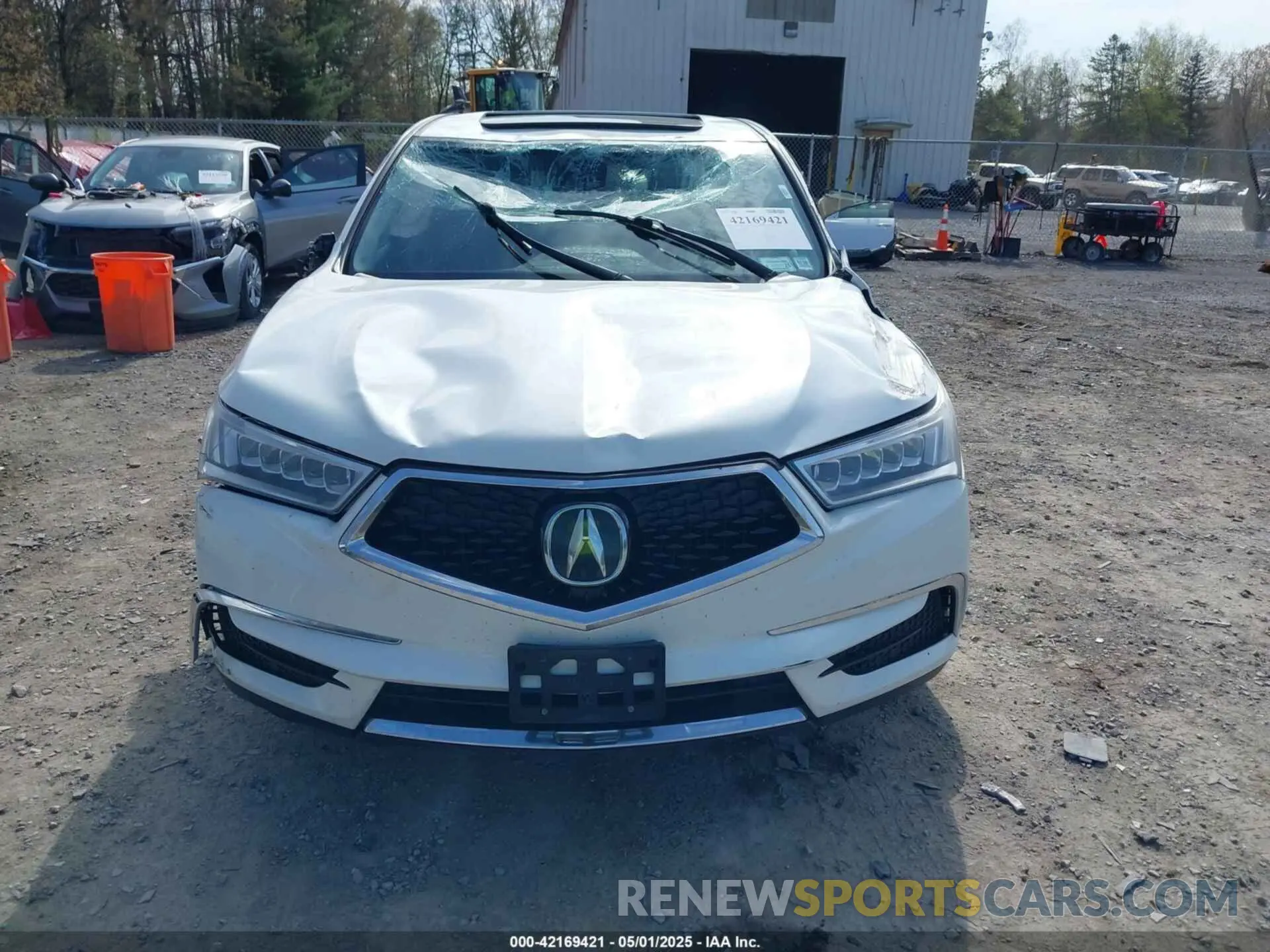 11 Photograph of a damaged car 5J8YD4H59LL002350 ACURA MDX 2020