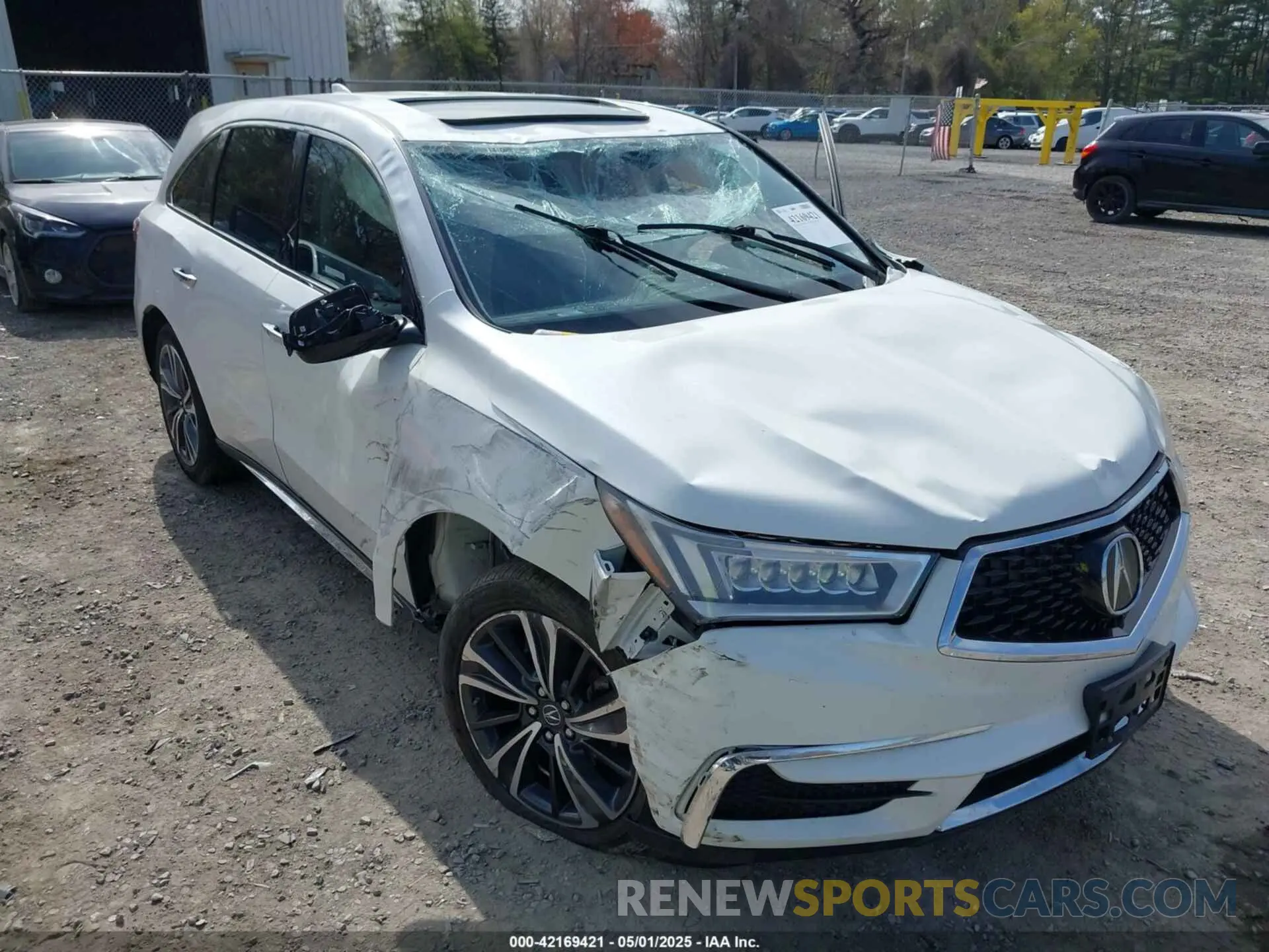 6 Photograph of a damaged car 5J8YD4H59LL002350 ACURA MDX 2020