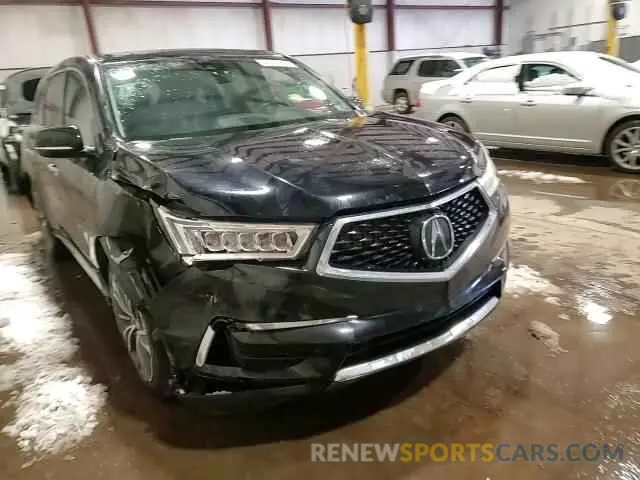 14 Photograph of a damaged car 5J8YD4H5XLL000557 ACURA MDX 2020