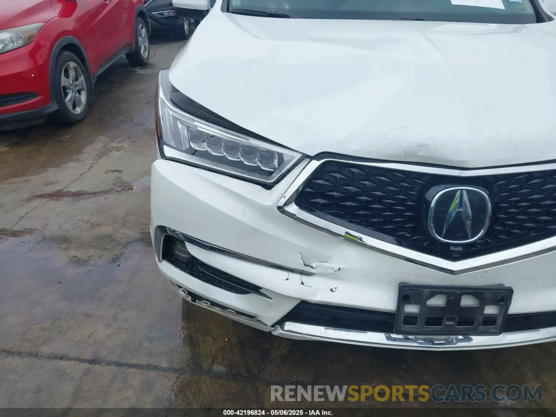 6 Photograph of a damaged car 5J8YD4H80LL025946 ACURA MDX 2020