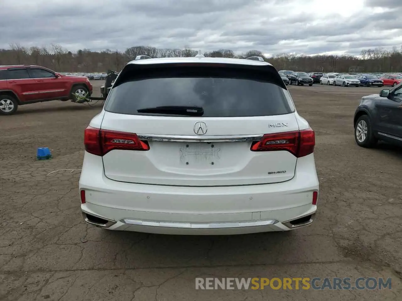 6 Фотография поврежденного автомобиля 5J8YD4H85LL031841 ACURA MDX 2020