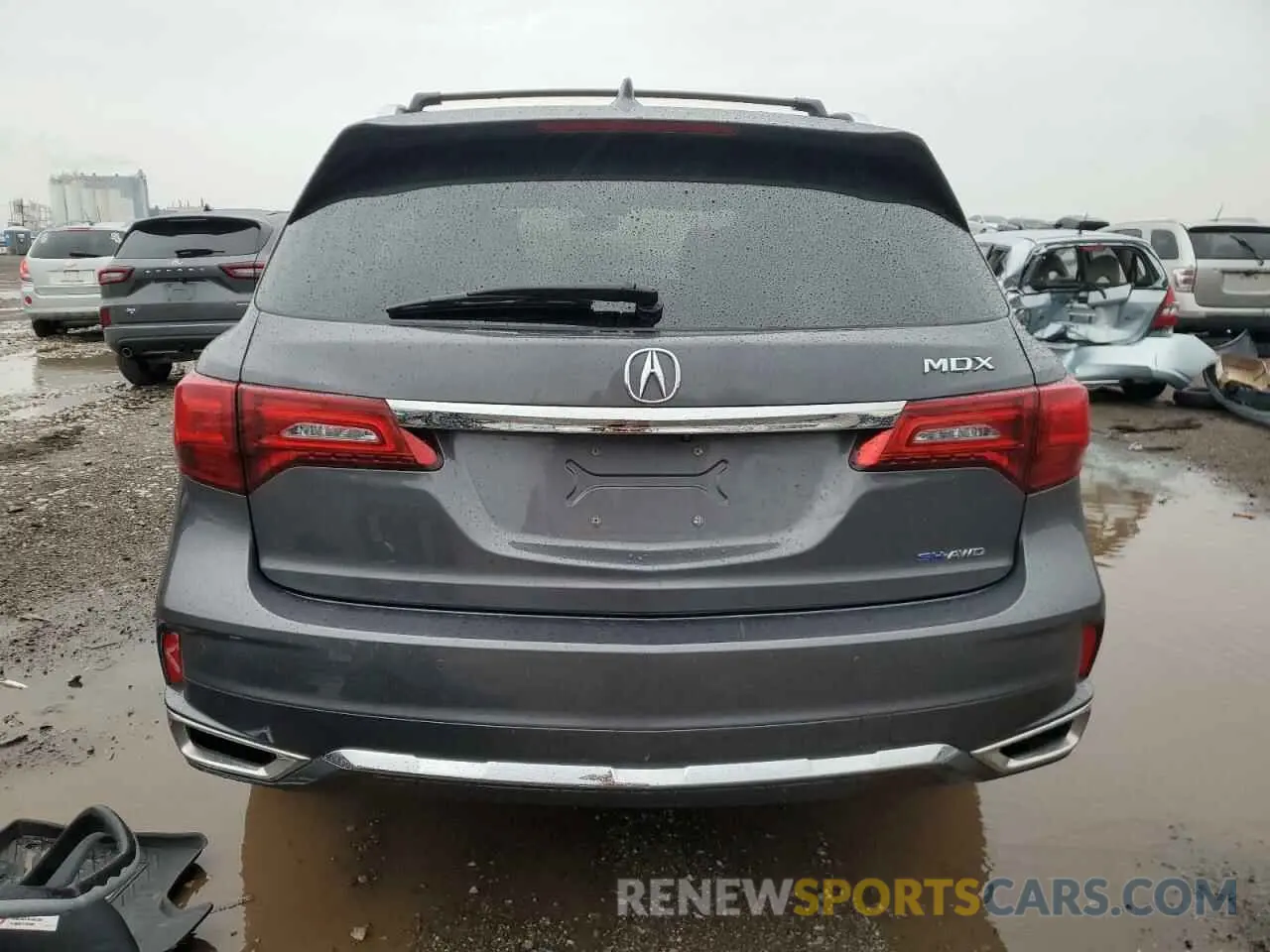 6 Photograph of a damaged car 5J8YD7H53LL001583 ACURA MDX 2020