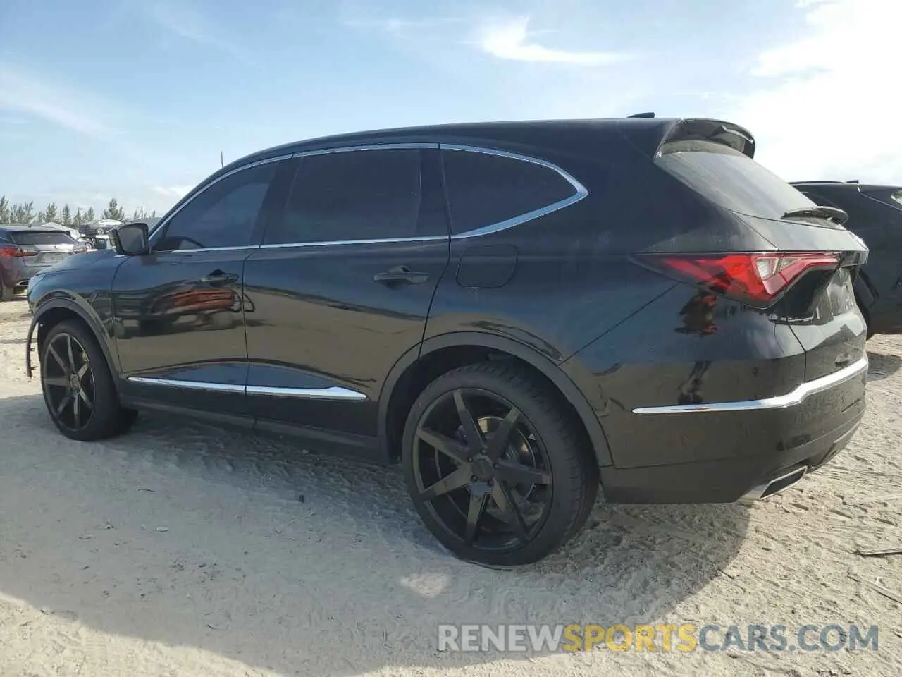 2 Photograph of a damaged car 5J8YD9H34NL006403 ACURA MDX 2022