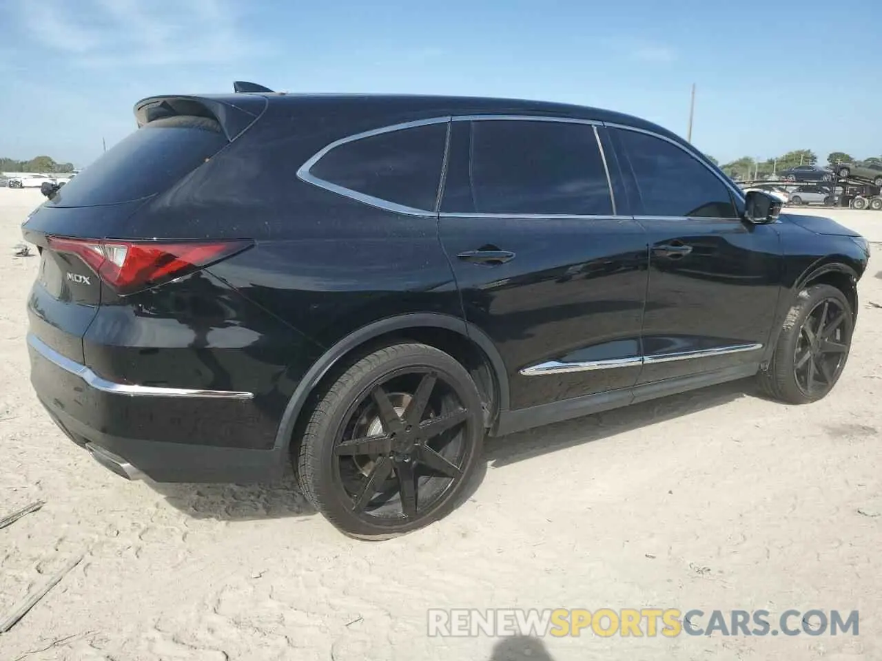 3 Photograph of a damaged car 5J8YD9H34NL006403 ACURA MDX 2022