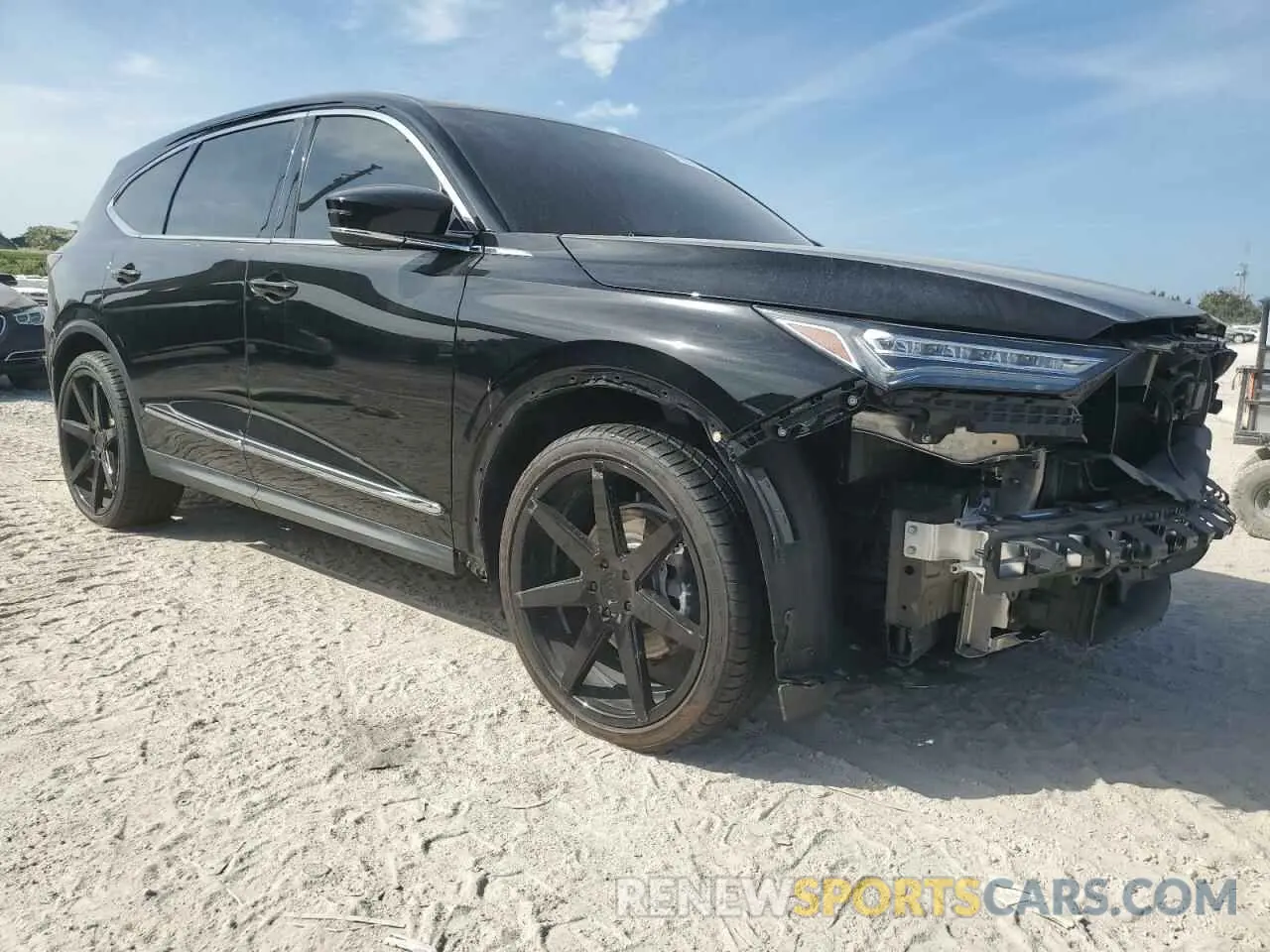 4 Photograph of a damaged car 5J8YD9H34NL006403 ACURA MDX 2022