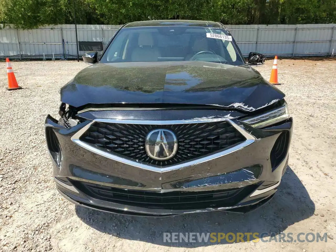 5 Photograph of a damaged car 5J8YD9H44NL001310 ACURA MDX 2022