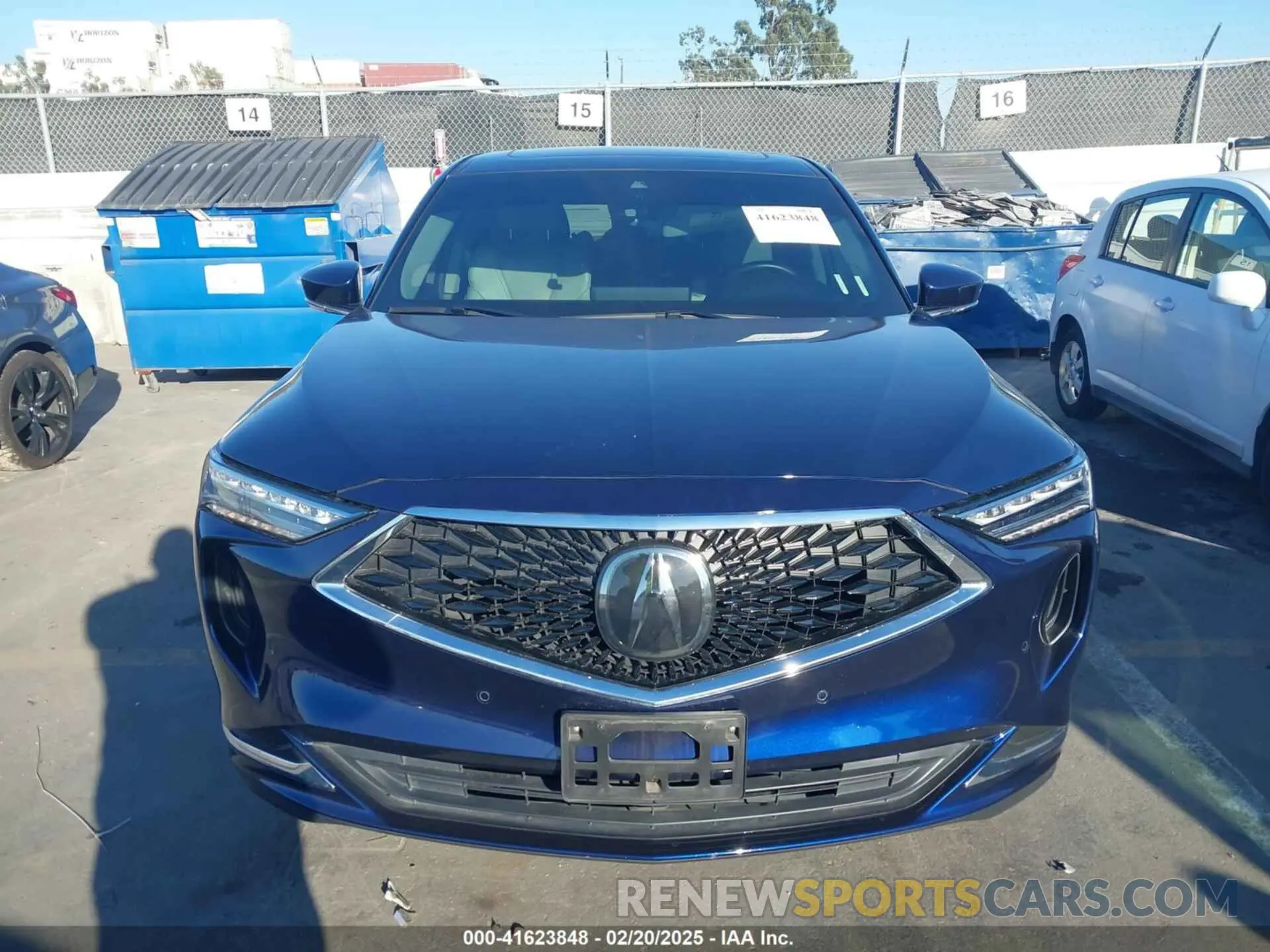 12 Photograph of a damaged car 5J8YD9H44NL007981 ACURA MDX 2022