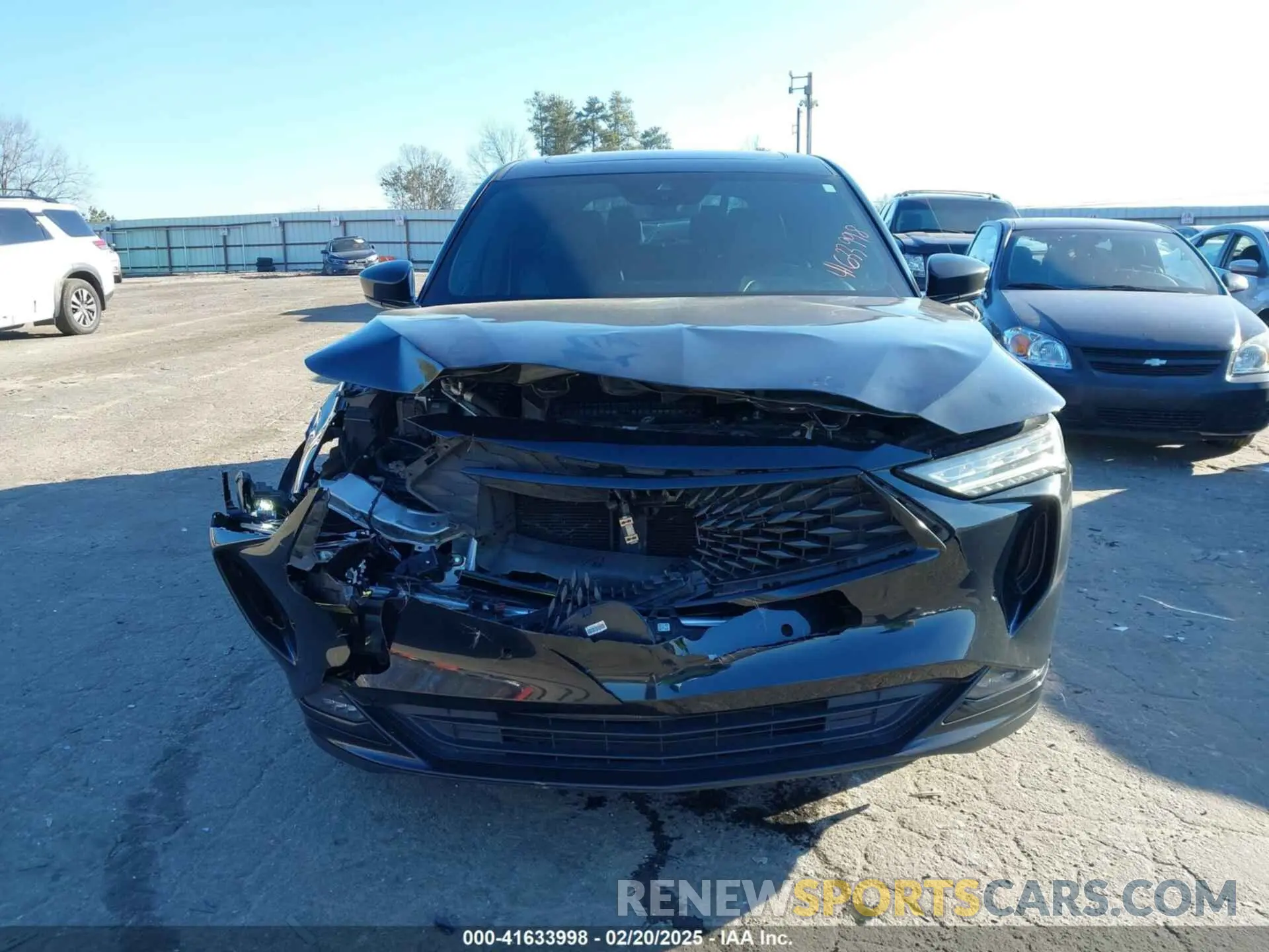 12 Photograph of a damaged car 5J8YE1H02NL002158 ACURA MDX 2022