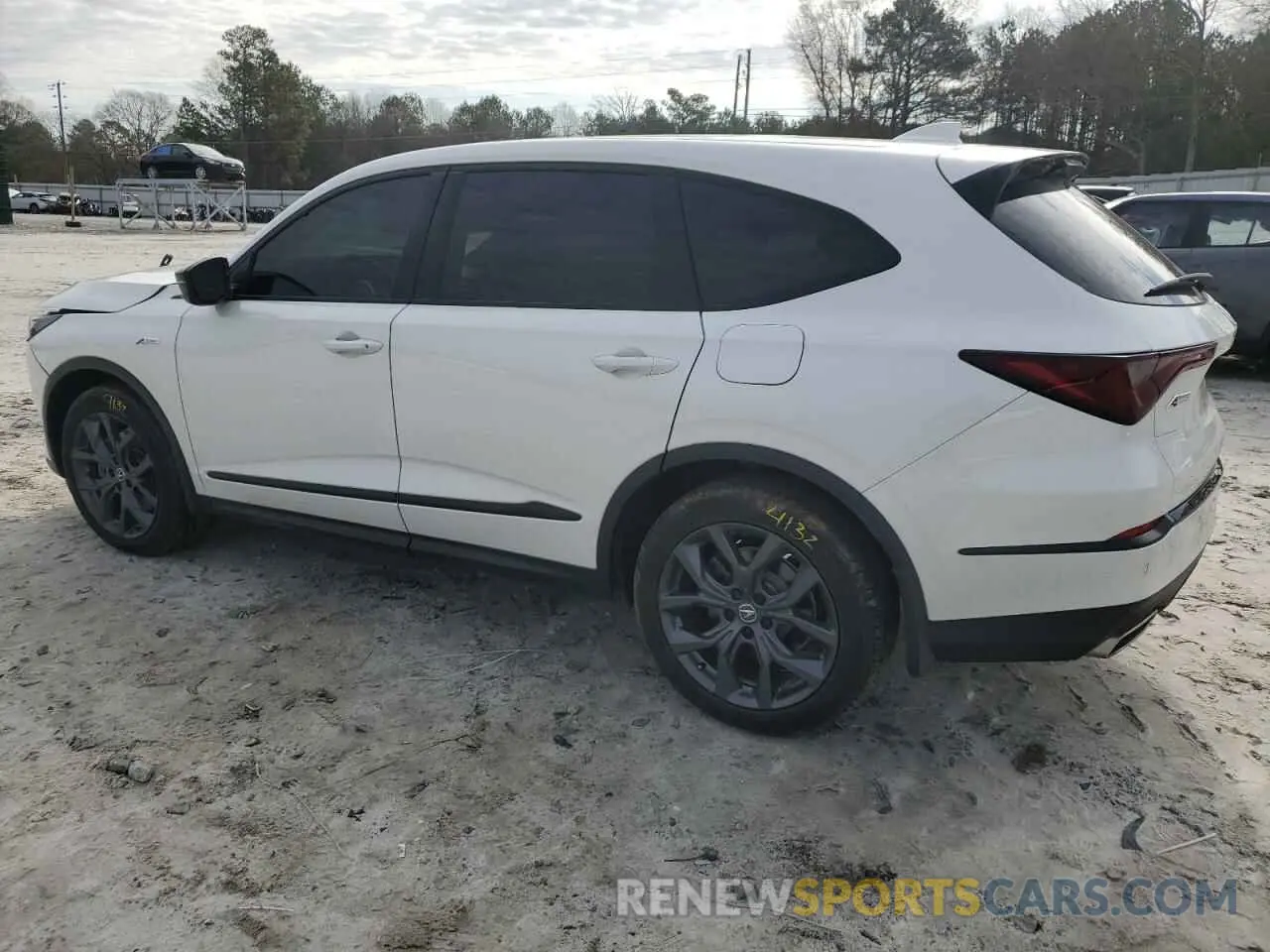 2 Photograph of a damaged car 5J8YE1H02NL027660 ACURA MDX 2022