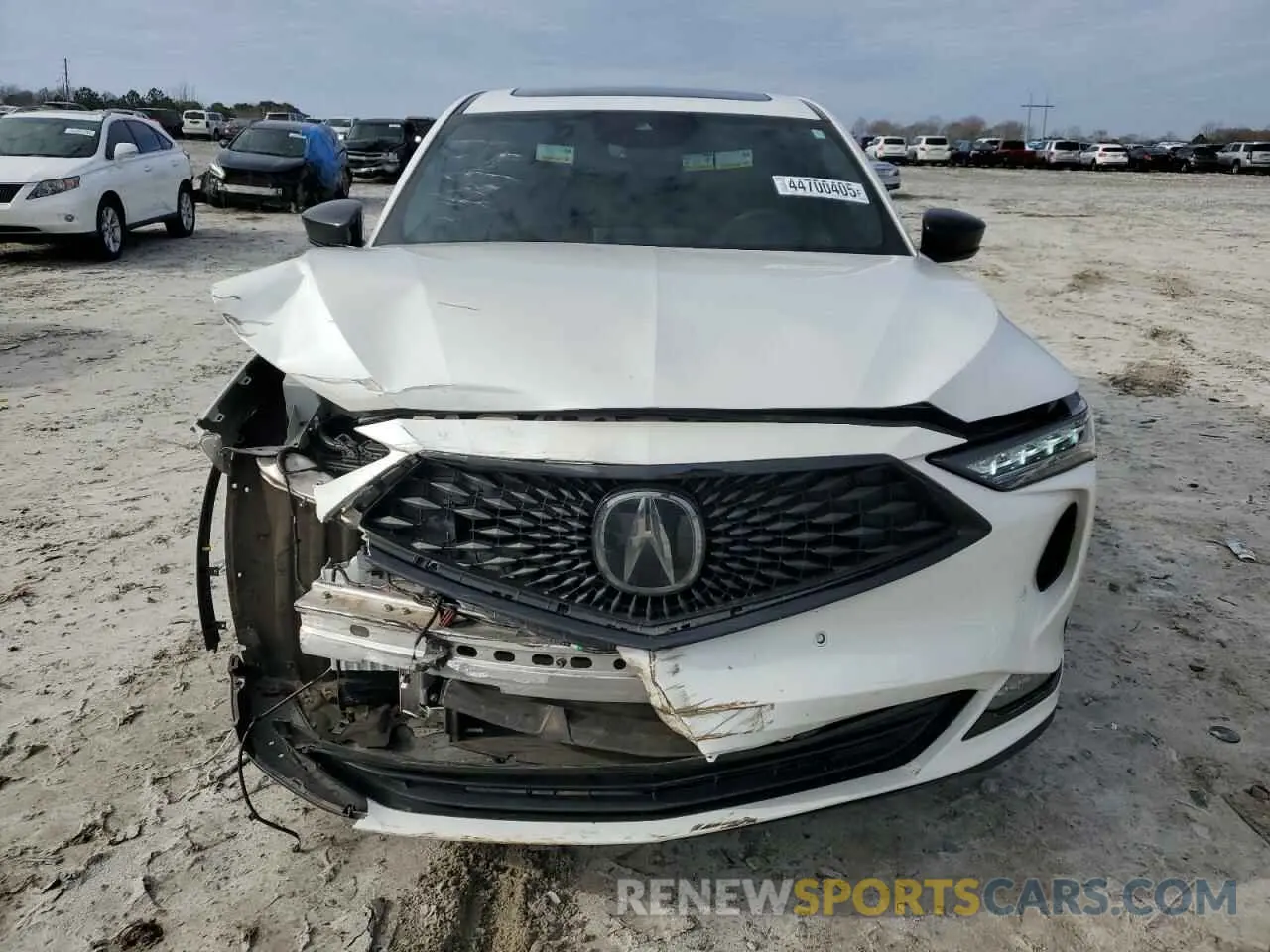 5 Photograph of a damaged car 5J8YE1H02NL027660 ACURA MDX 2022
