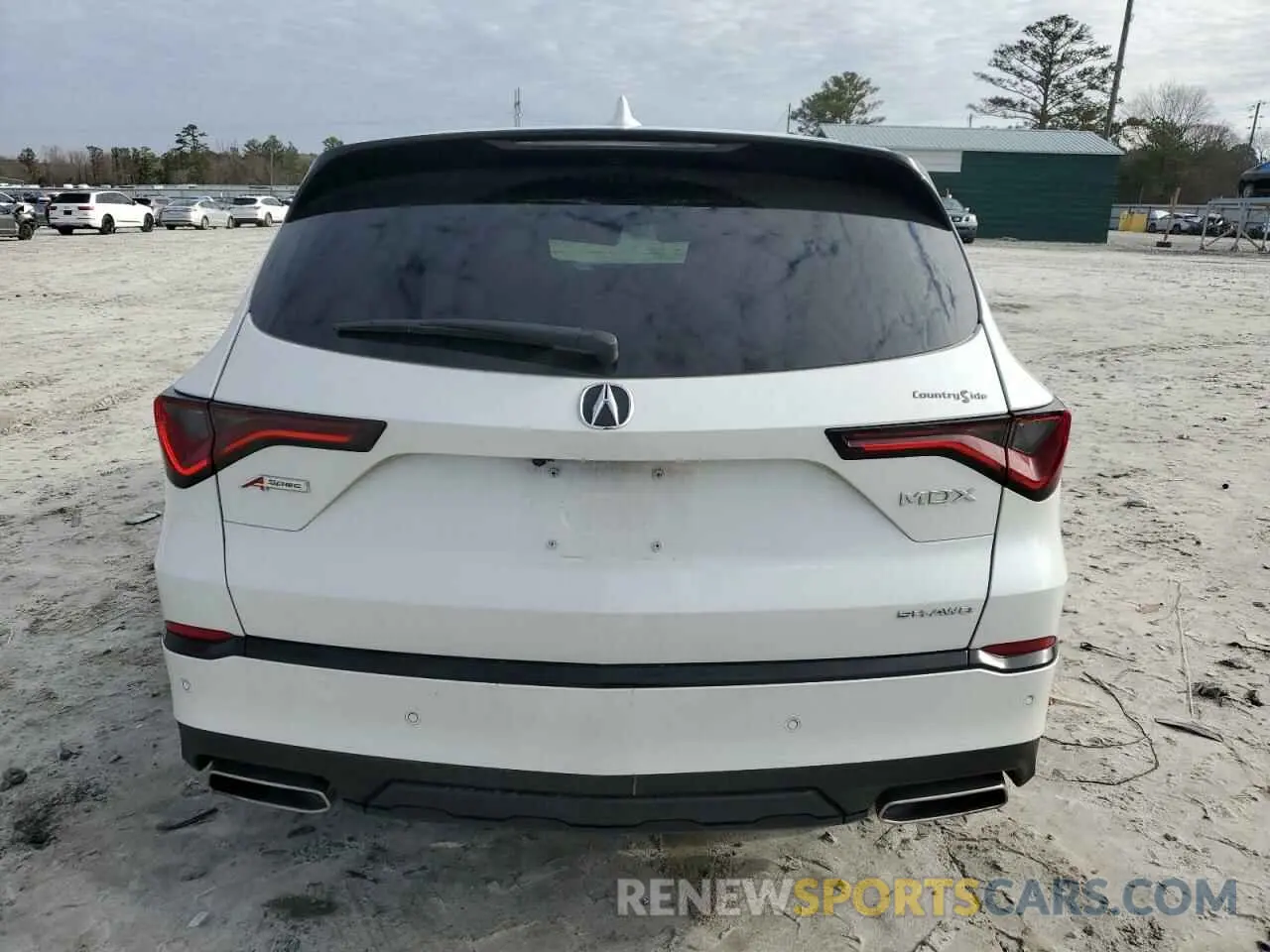 6 Photograph of a damaged car 5J8YE1H02NL027660 ACURA MDX 2022