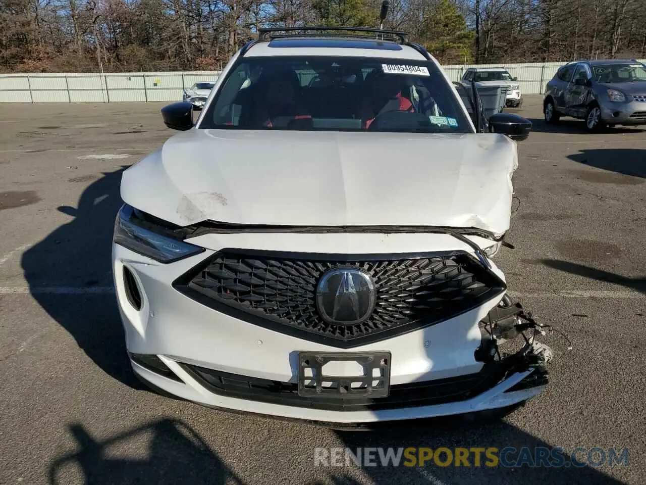 5 Фотография поврежденного автомобиля 5J8YE1H02NL041168 ACURA MDX 2022