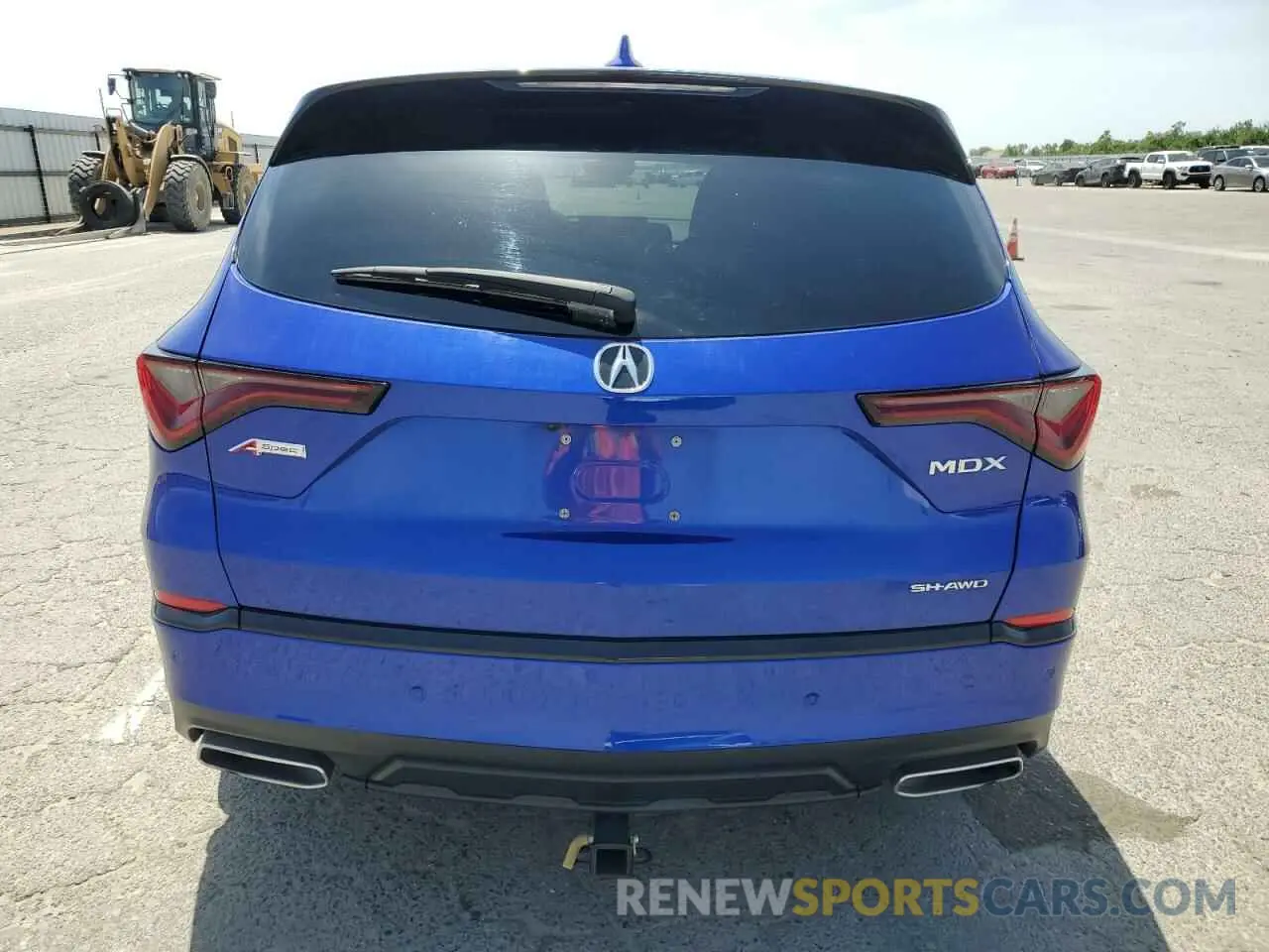 6 Фотография поврежденного автомобиля 5J8YE1H02NL041977 ACURA MDX 2022