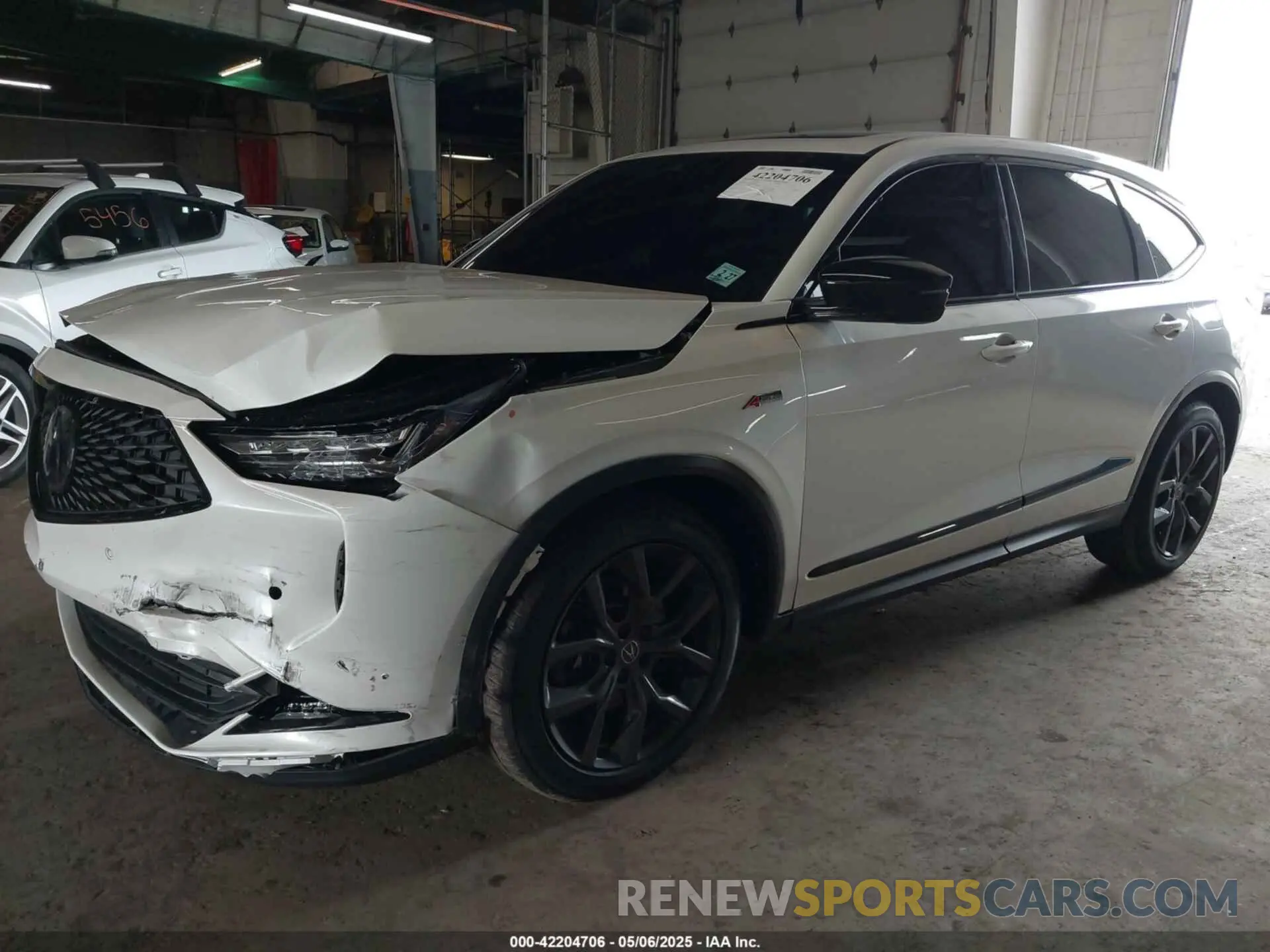 2 Фотография поврежденного автомобиля 5J8YE1H06NL038869 ACURA MDX 2022