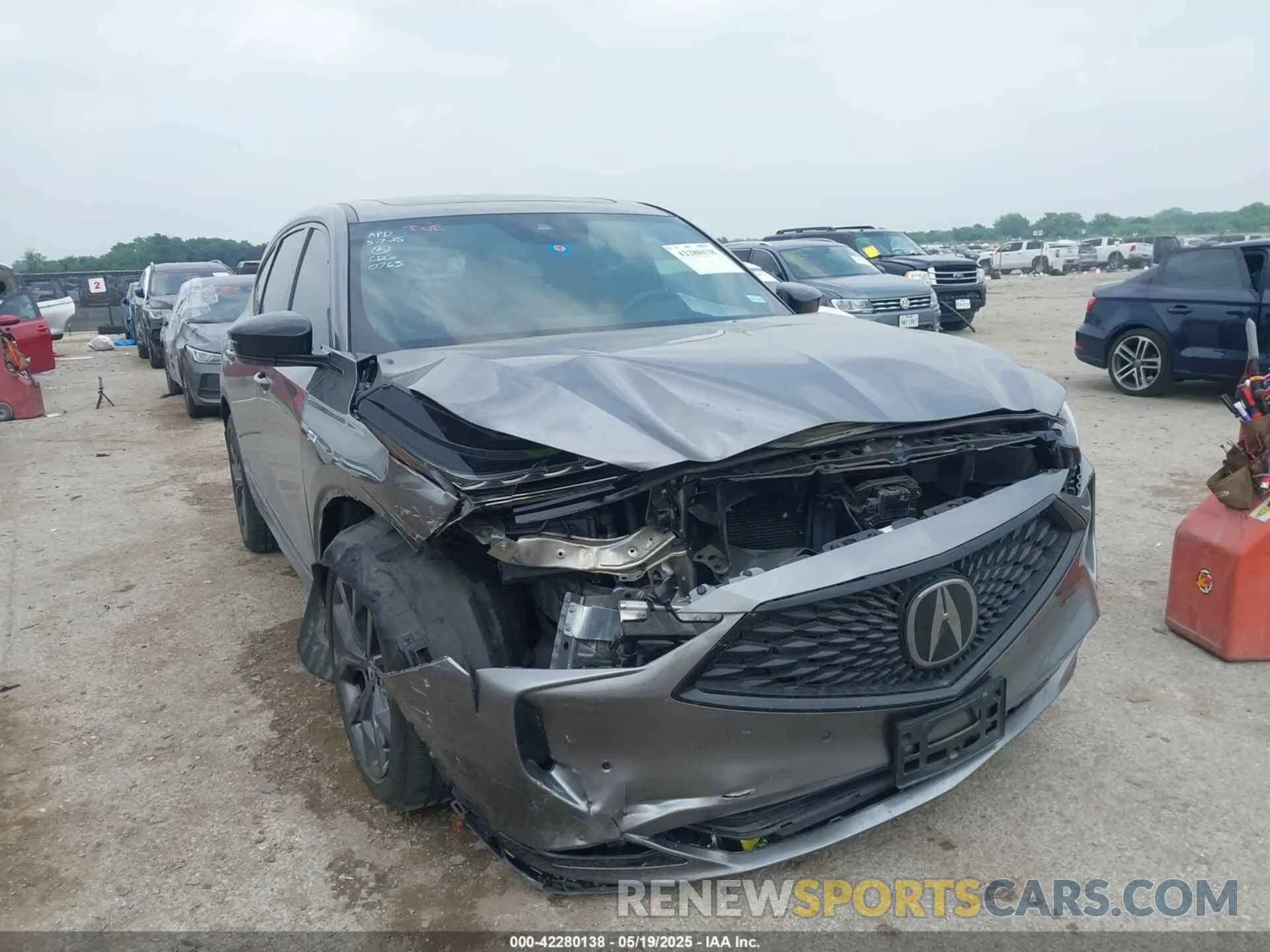 1 Фотография поврежденного автомобиля 5J8YE1H06NL050763 ACURA MDX 2022