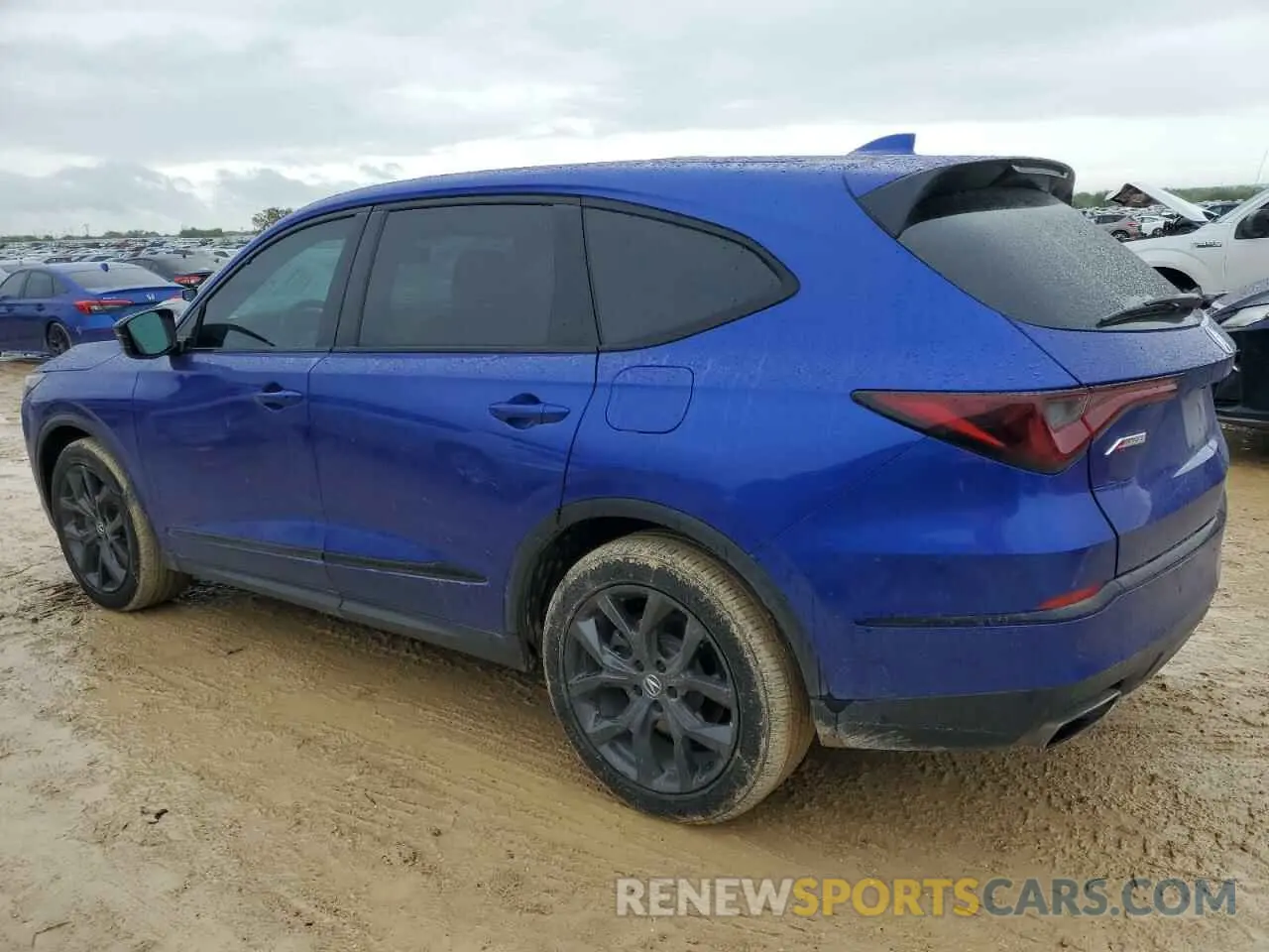 2 Фотография поврежденного автомобиля 5J8YE1H07NL013091 ACURA MDX 2022
