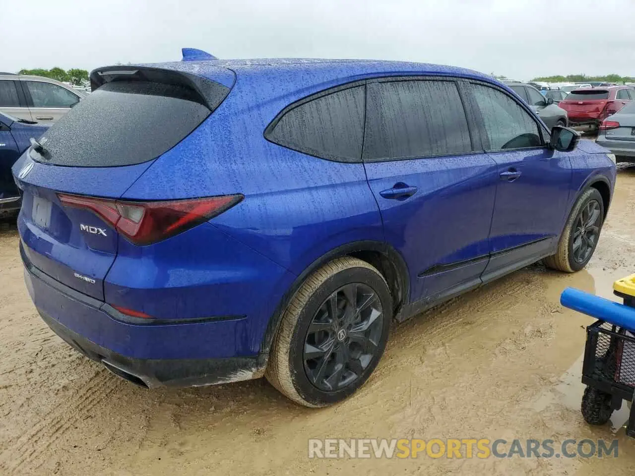 3 Фотография поврежденного автомобиля 5J8YE1H07NL013091 ACURA MDX 2022