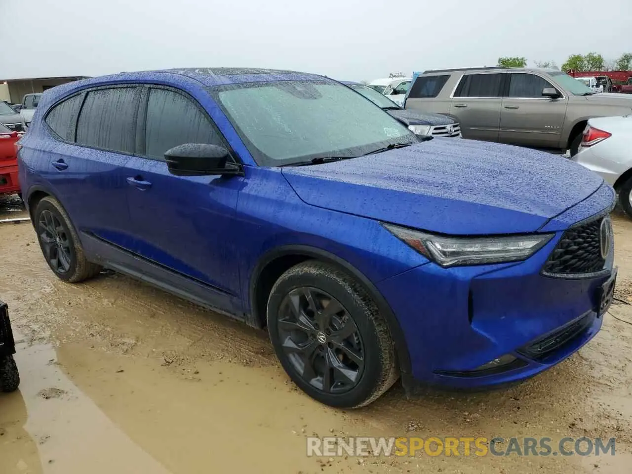 4 Фотография поврежденного автомобиля 5J8YE1H07NL013091 ACURA MDX 2022