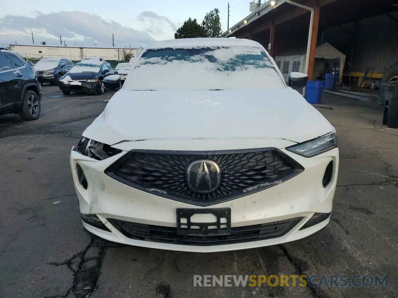 5 Фотография поврежденного автомобиля 5J8YE1H08NL036038 ACURA MDX 2022