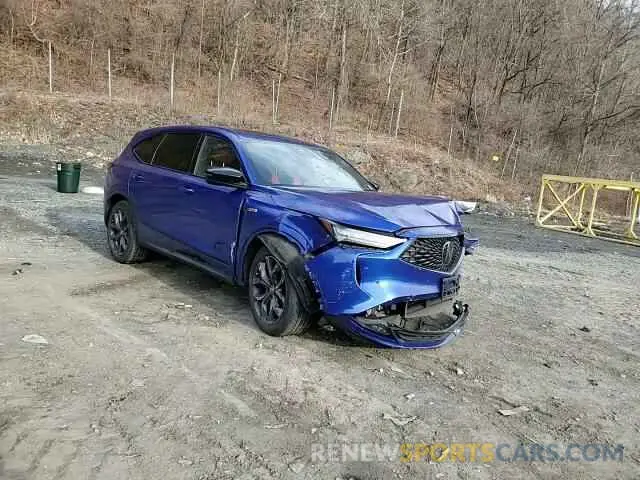 12 Photograph of a damaged car 5J8YE1H09NL021029 ACURA MDX 2022