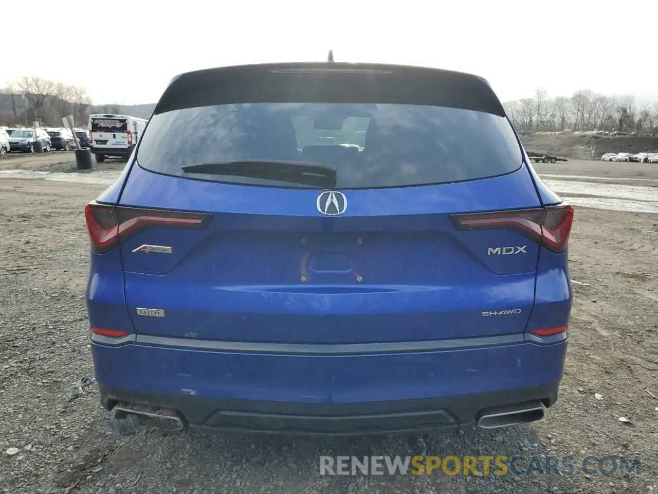 6 Photograph of a damaged car 5J8YE1H09NL021029 ACURA MDX 2022
