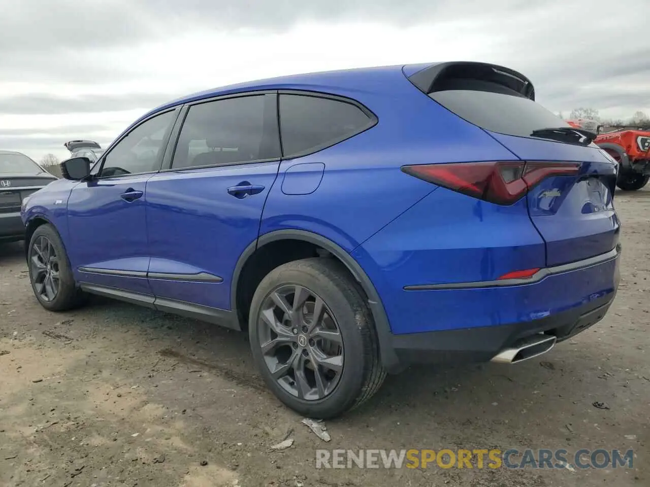 2 Фотография поврежденного автомобиля 5J8YE1H0XNL035540 ACURA MDX 2022