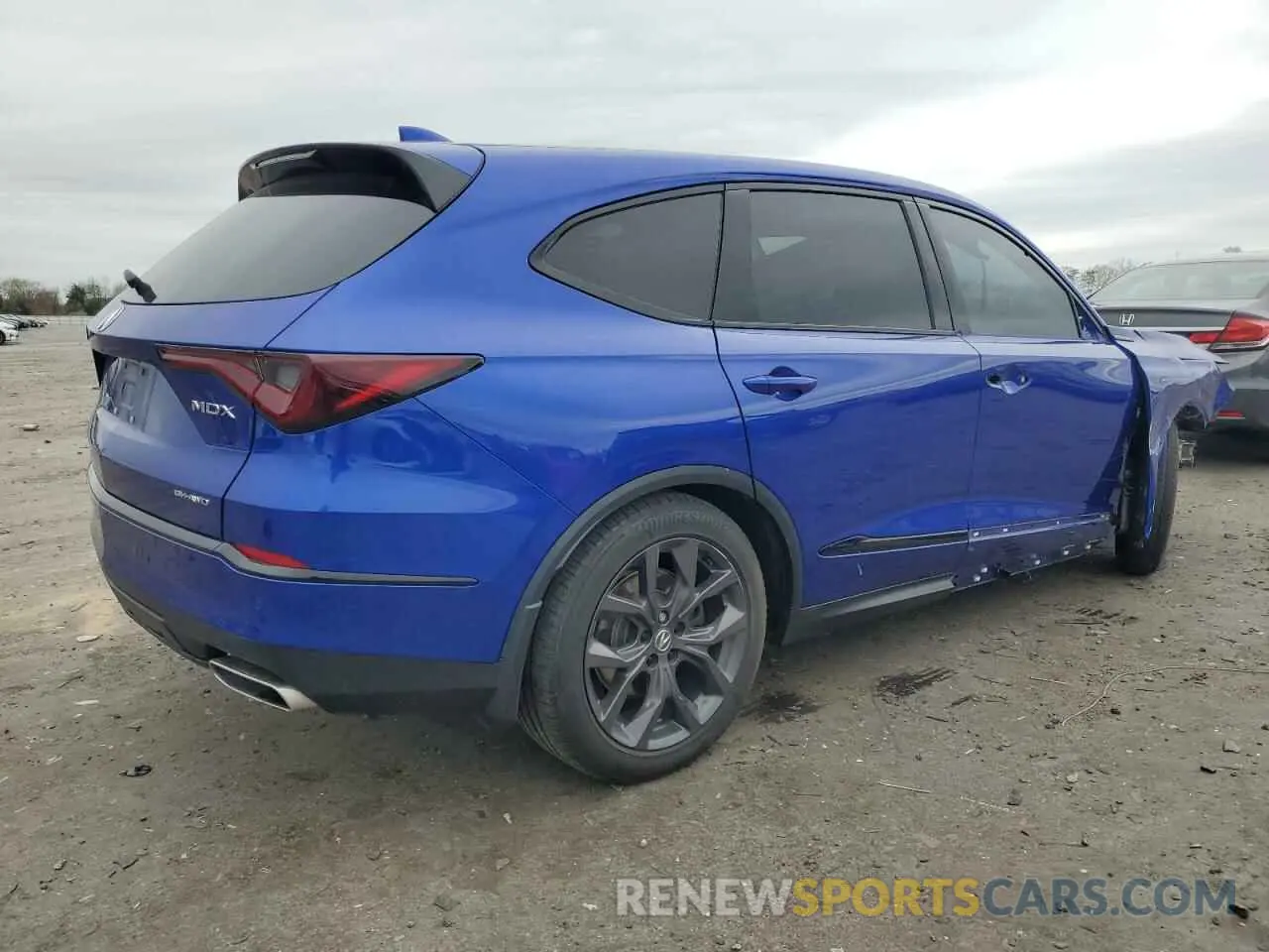 3 Фотография поврежденного автомобиля 5J8YE1H0XNL035540 ACURA MDX 2022