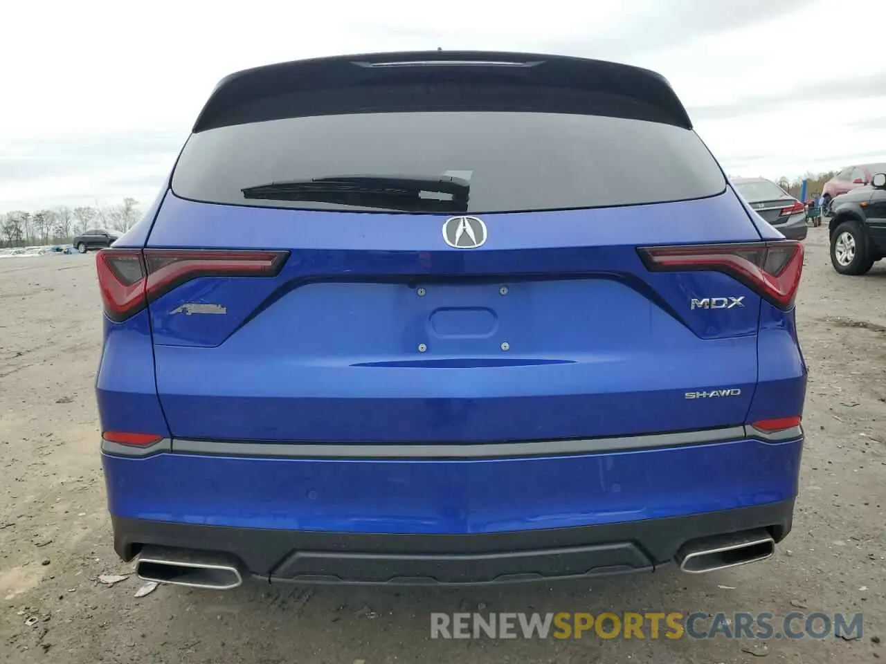 6 Фотография поврежденного автомобиля 5J8YE1H0XNL035540 ACURA MDX 2022