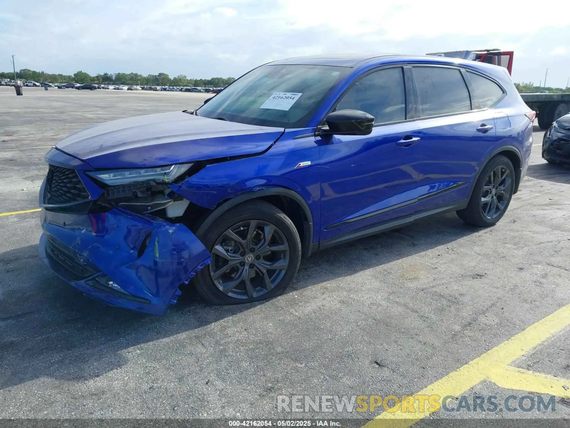 2 Photograph of a damaged car 5J8YE1H0XNL046330 ACURA MDX 2022