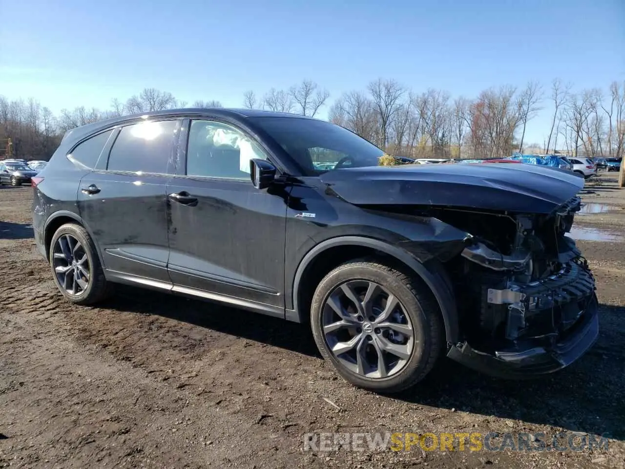 4 Фотография поврежденного автомобиля 5J8YE1H0XNL050880 ACURA MDX 2022
