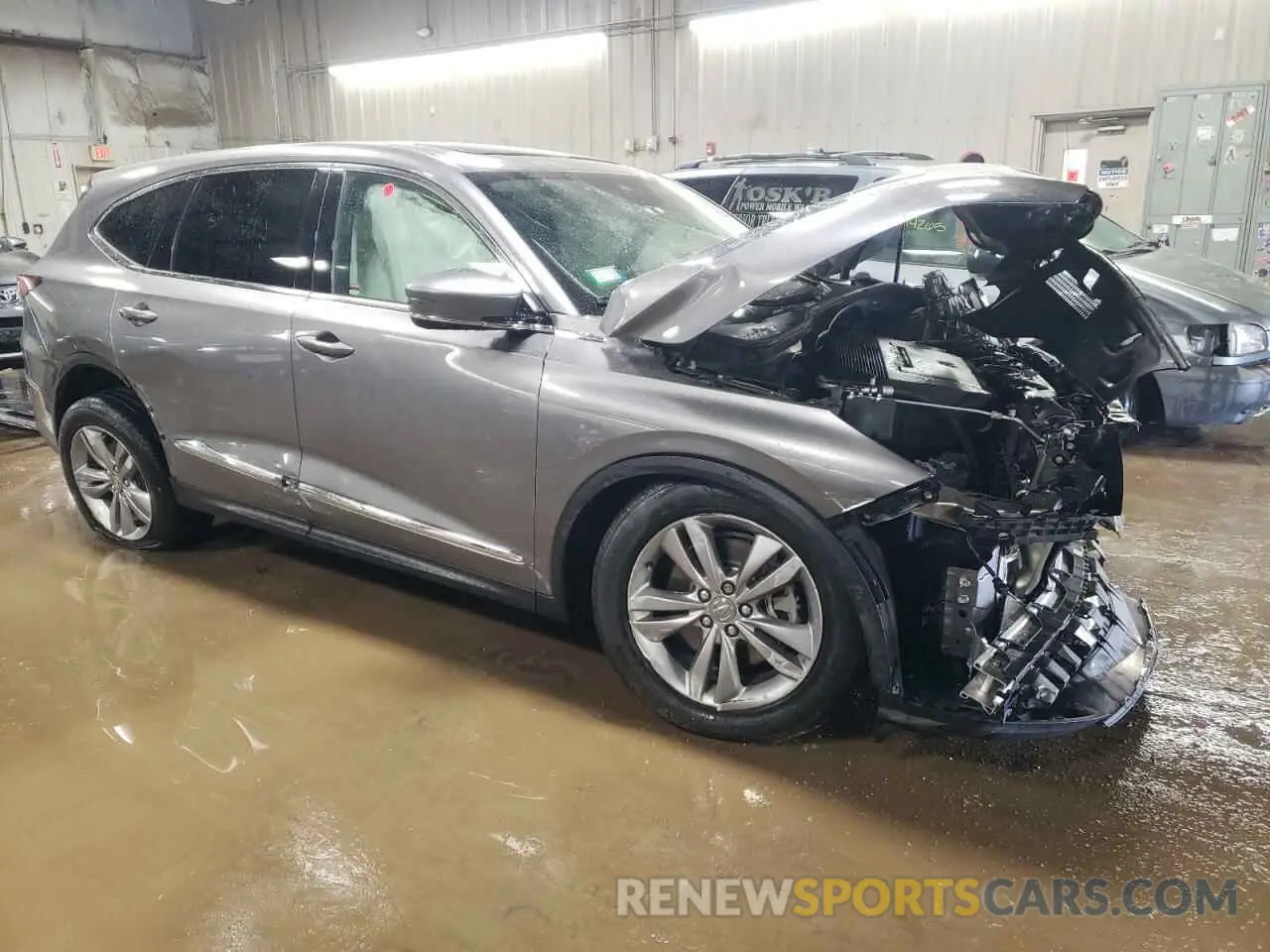 4 Photograph of a damaged car 5J8YE1H33NL021778 ACURA MDX 2022