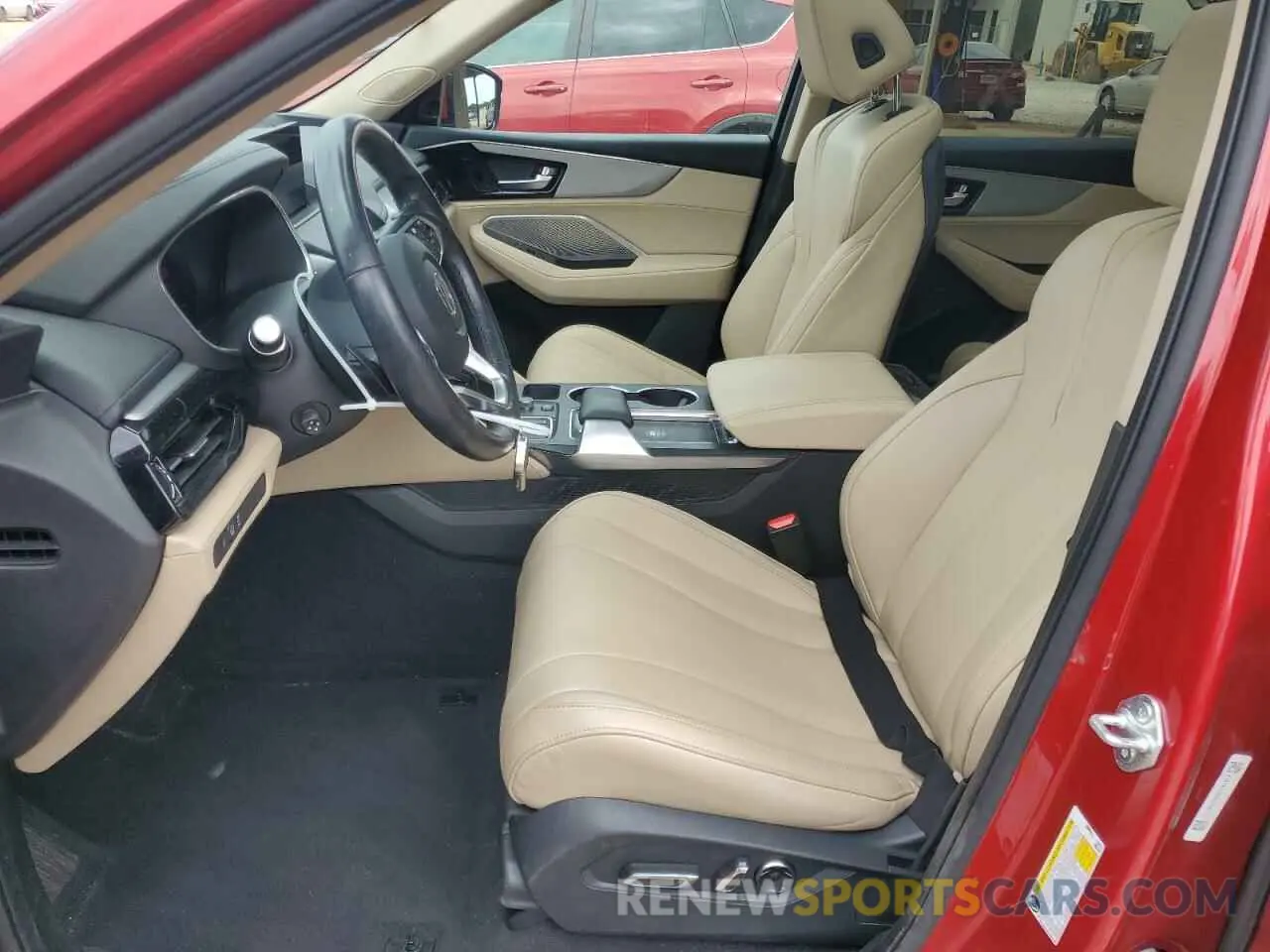 7 Фотография поврежденного автомобиля 5J8YE1H35NL039117 ACURA MDX 2022