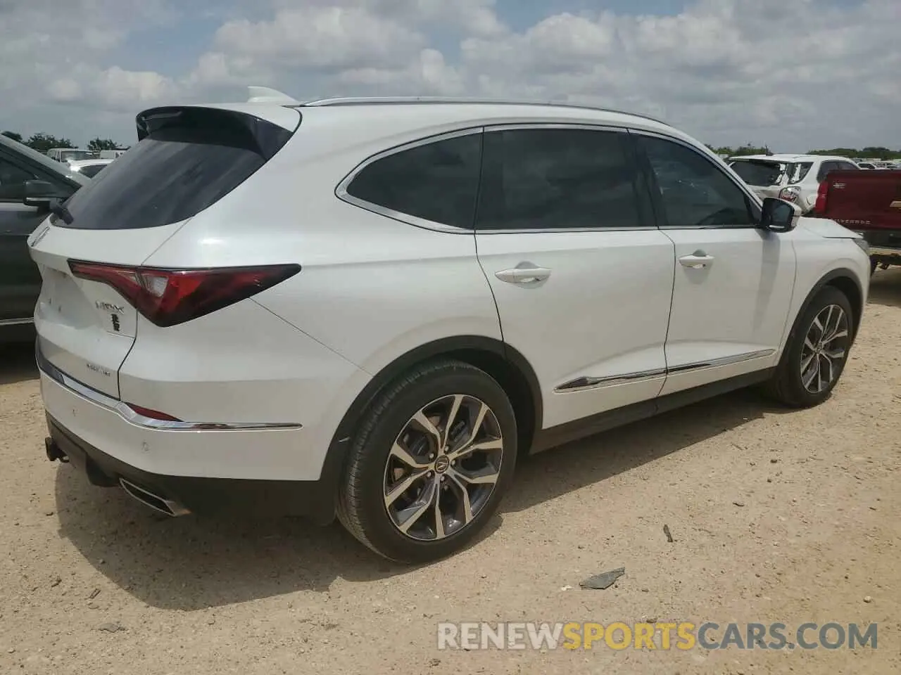3 Photograph of a damaged car 5J8YE1H43NL051064 ACURA MDX 2022
