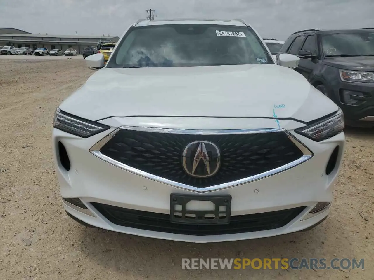 5 Photograph of a damaged car 5J8YE1H43NL051064 ACURA MDX 2022