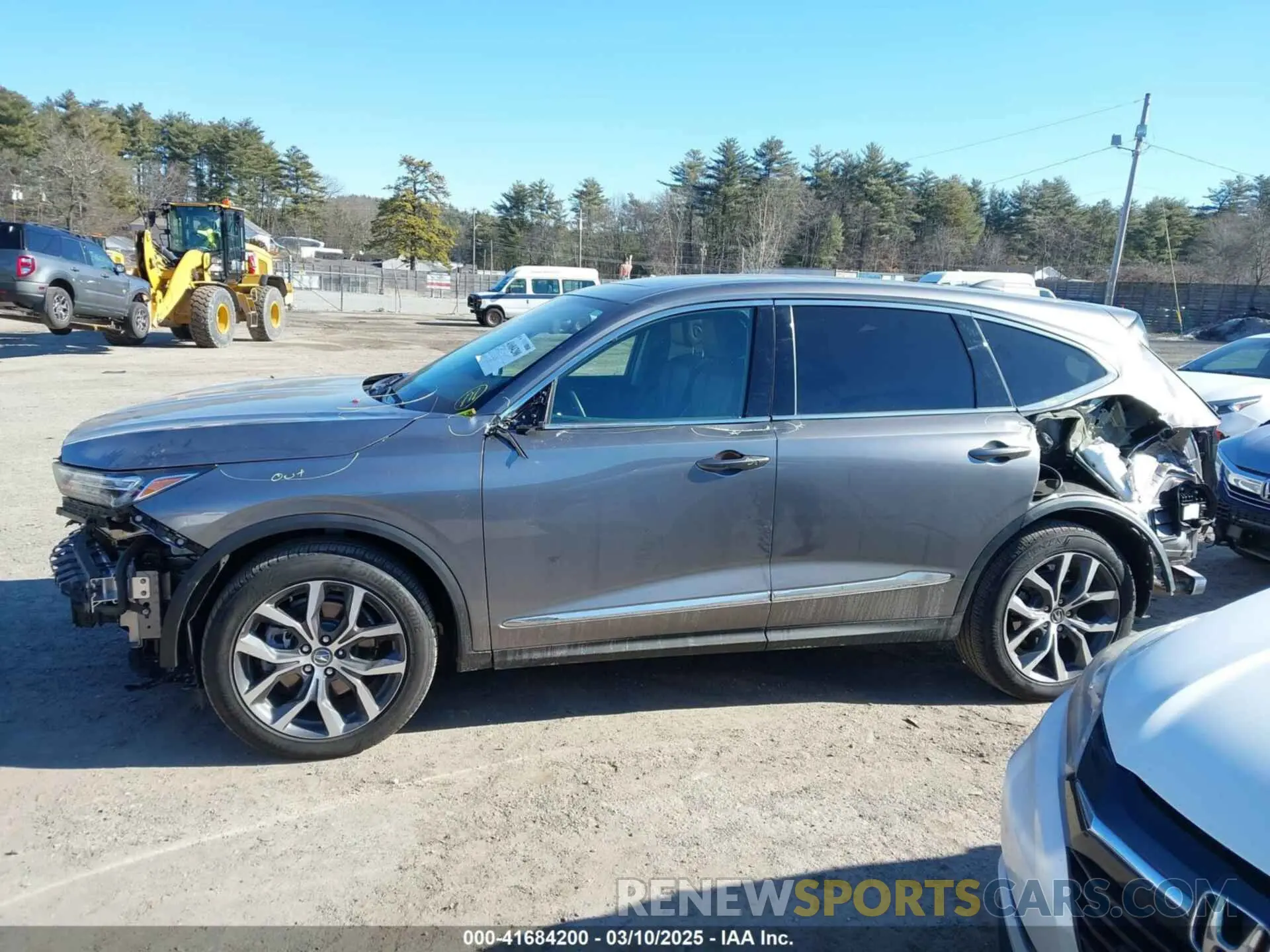 15 Фотография поврежденного автомобиля 5J8YE1H44NL040896 ACURA MDX 2022