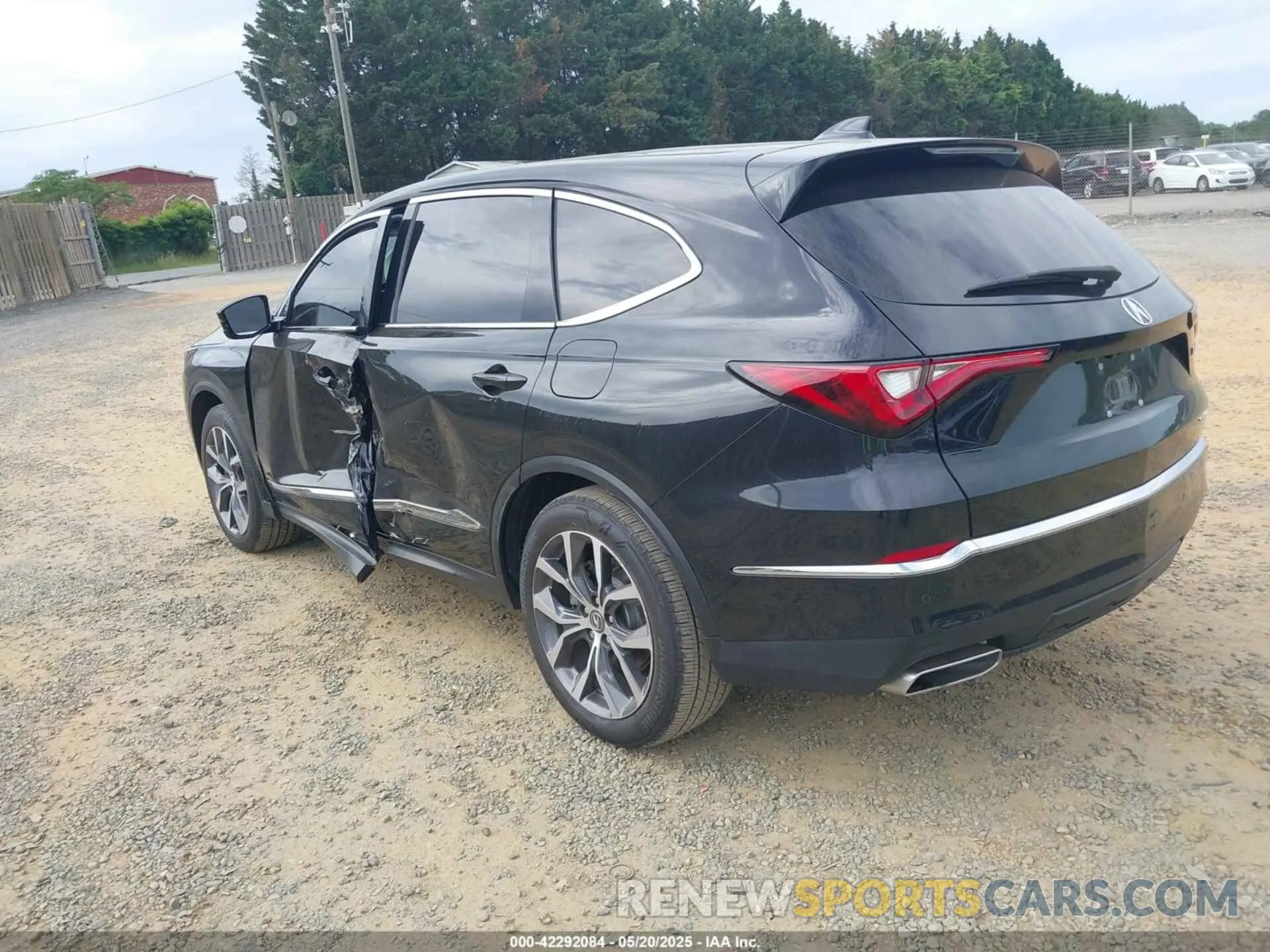 3 Фотография поврежденного автомобиля 5J8YE1H47NL039158 ACURA MDX 2022