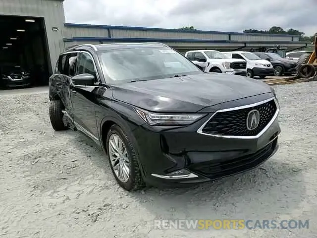 14 Photograph of a damaged car 5J8YE1H80NL035696 ACURA MDX 2022