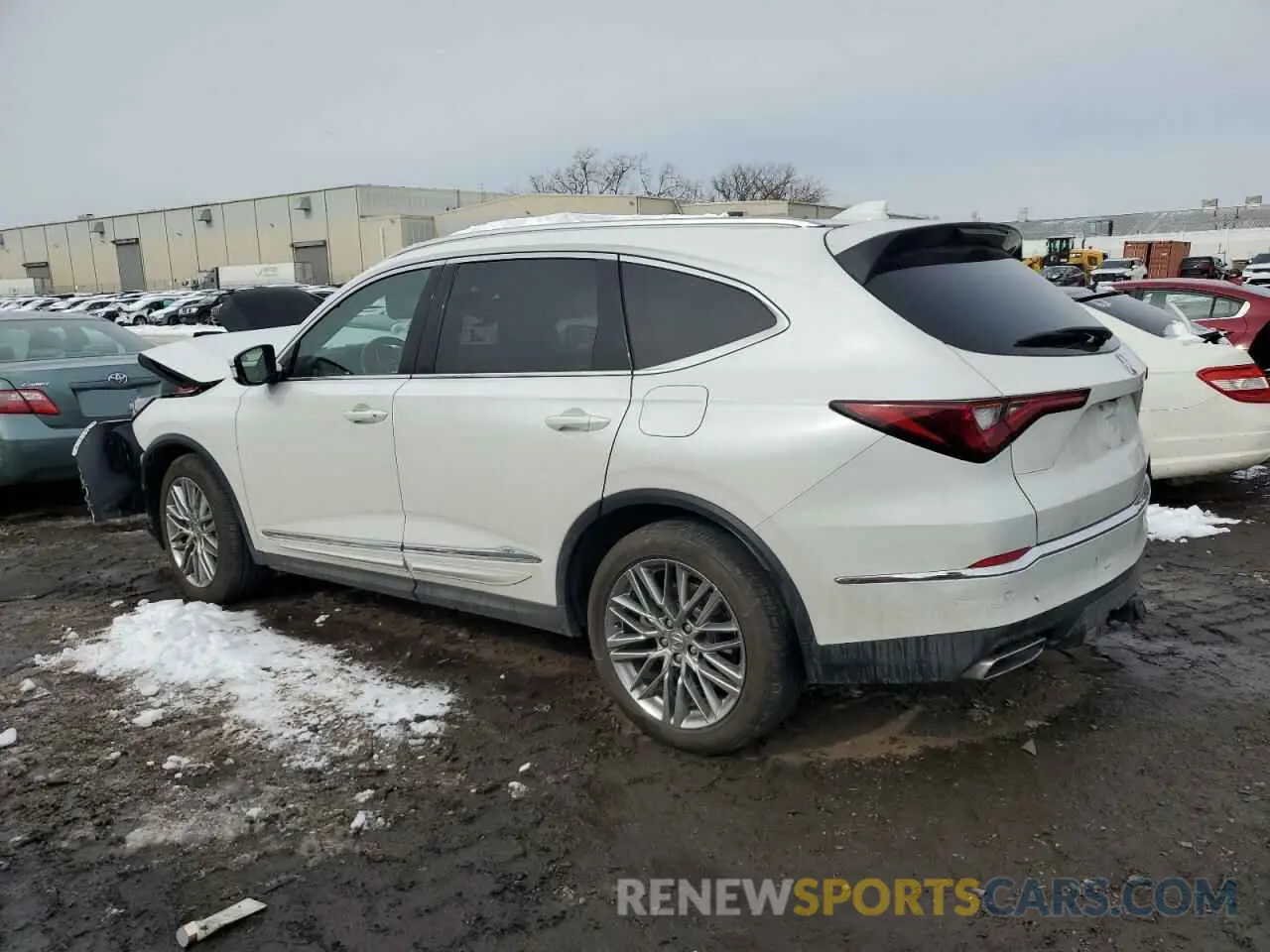 2 Фотография поврежденного автомобиля 5J8YE1H82NL040060 ACURA MDX 2022