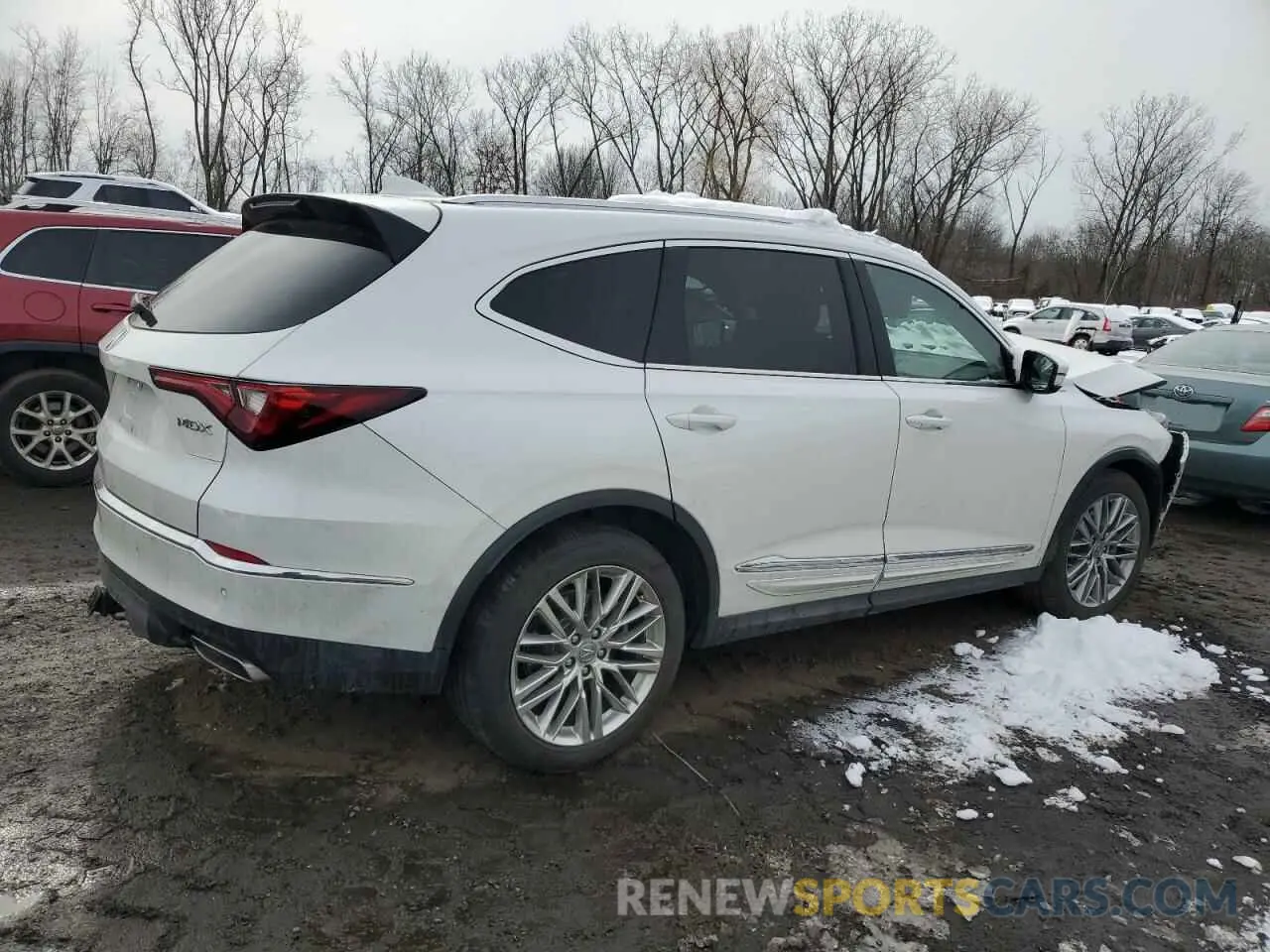 3 Фотография поврежденного автомобиля 5J8YE1H82NL040060 ACURA MDX 2022