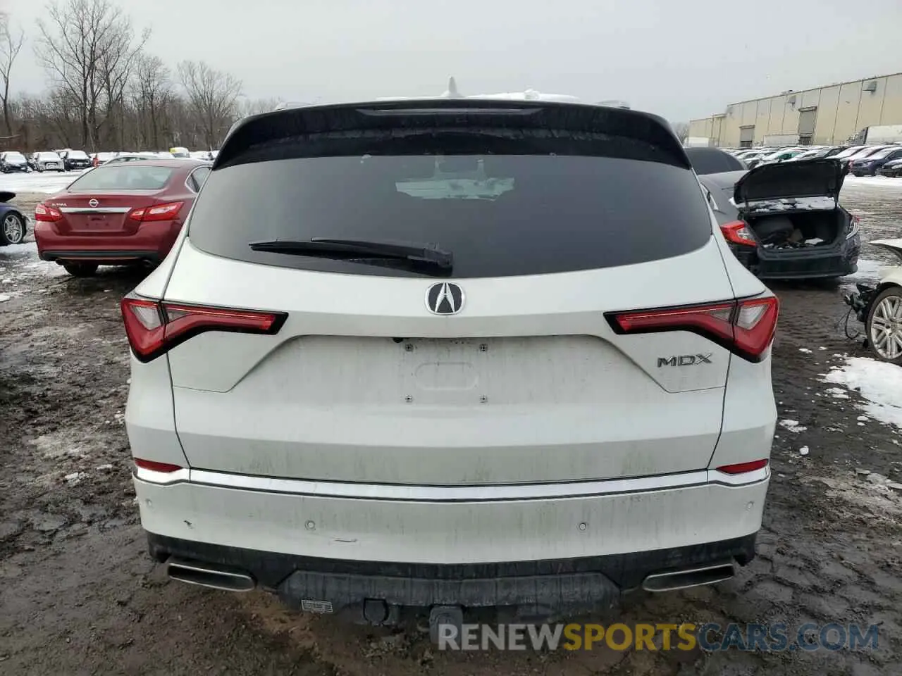 6 Фотография поврежденного автомобиля 5J8YE1H82NL040060 ACURA MDX 2022